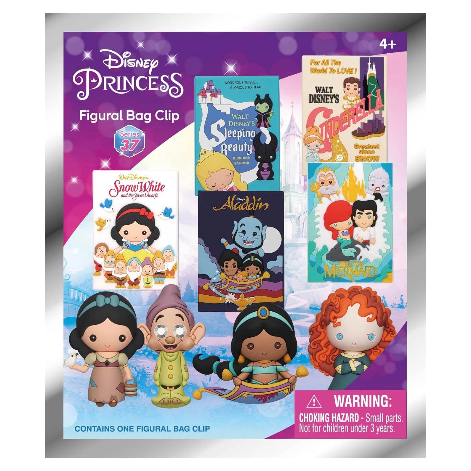 Figuras 3D Princesas Disney Monogram Bolsa Ciega 5cm