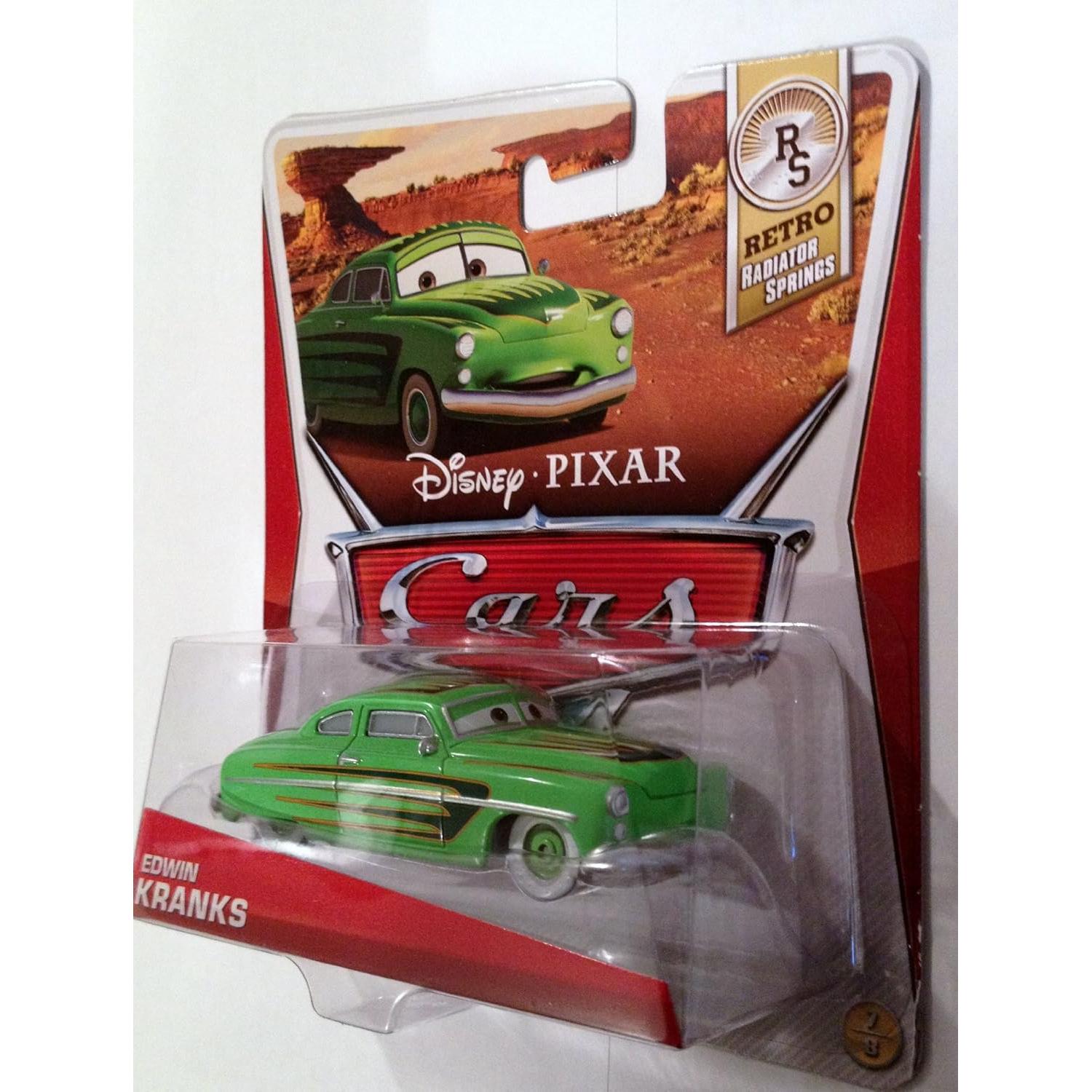 Vehículo Die-Cast Disney Pixar Cars Edwin Kranks 1:55