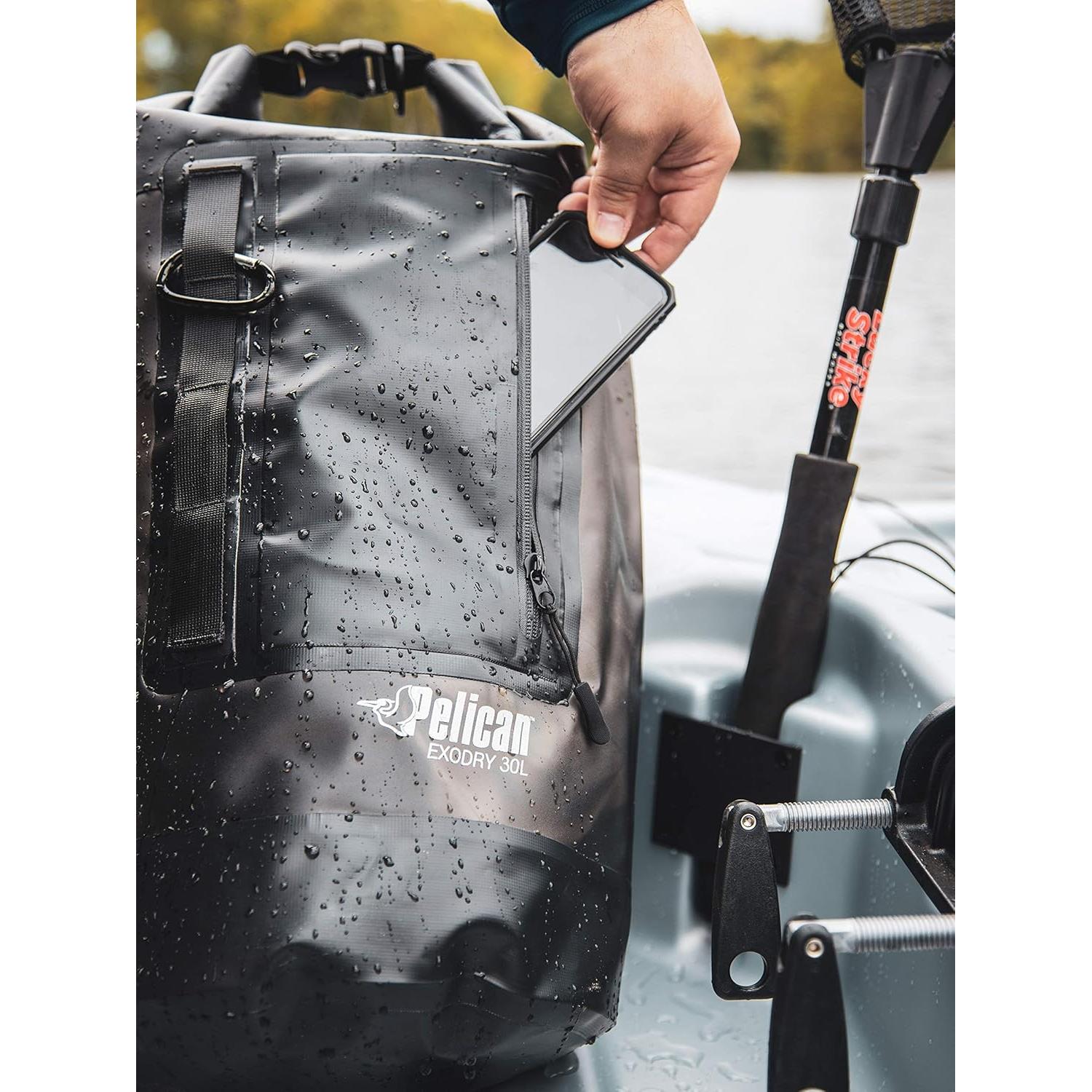 Bolsa Impermeable Pelican ExoDry 10L - Correa de Hombro - Negro