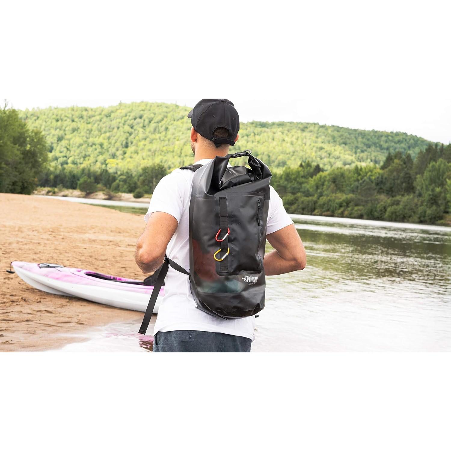 Bolsa Impermeable Pelican ExoDry 10L - Correa de Hombro - Negro