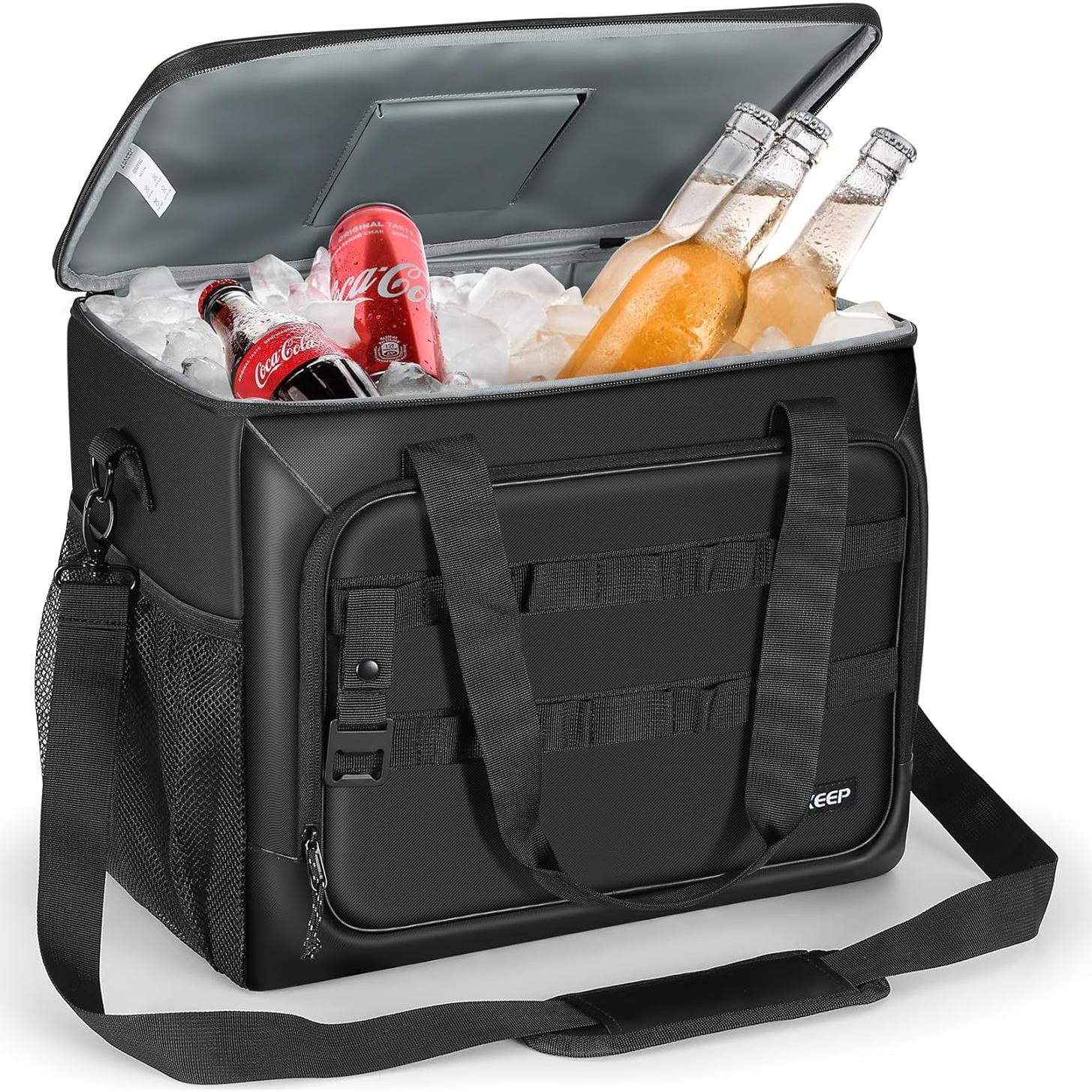 Bolsa de Enfriador ZAKEEP 30 Latas Negra Aislada Impermeable