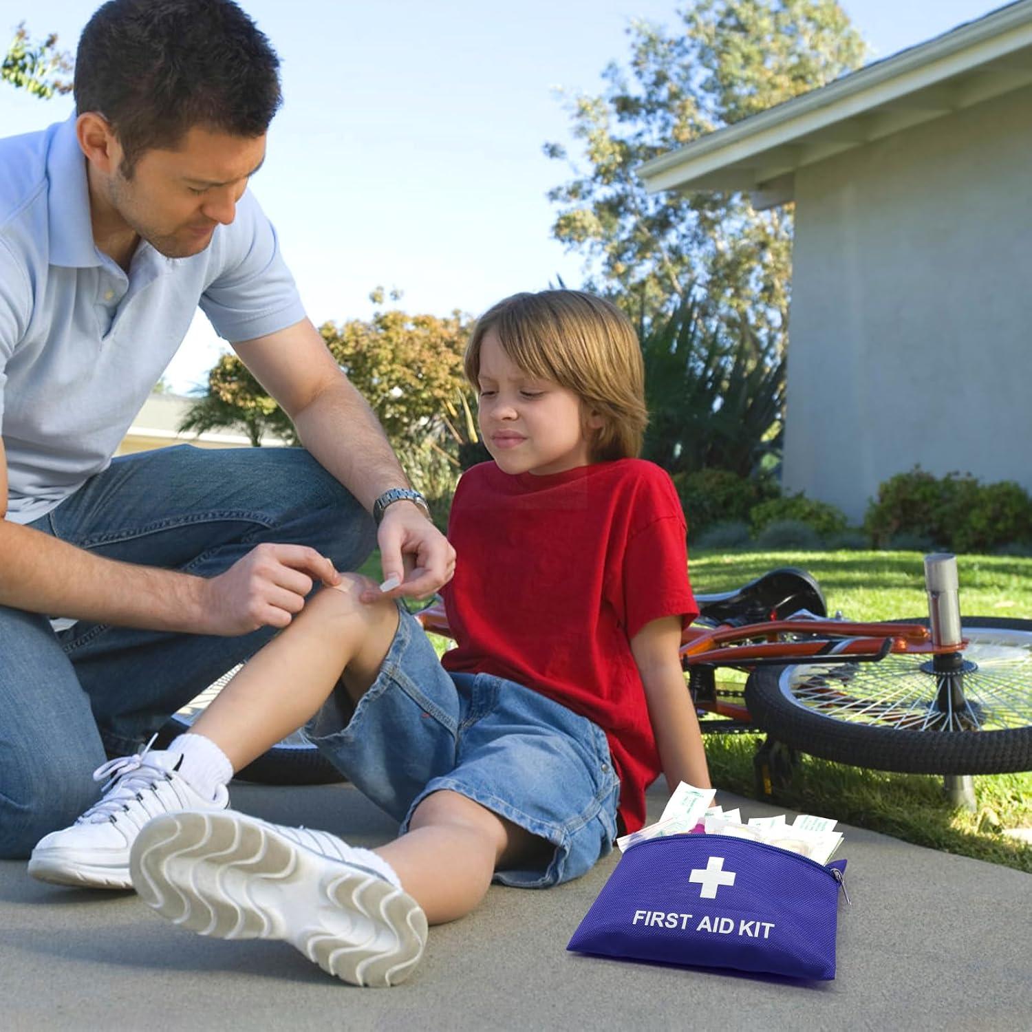 Bolsa de Primeros Auxilios Vacía Faylapa 20x14 cm Azul