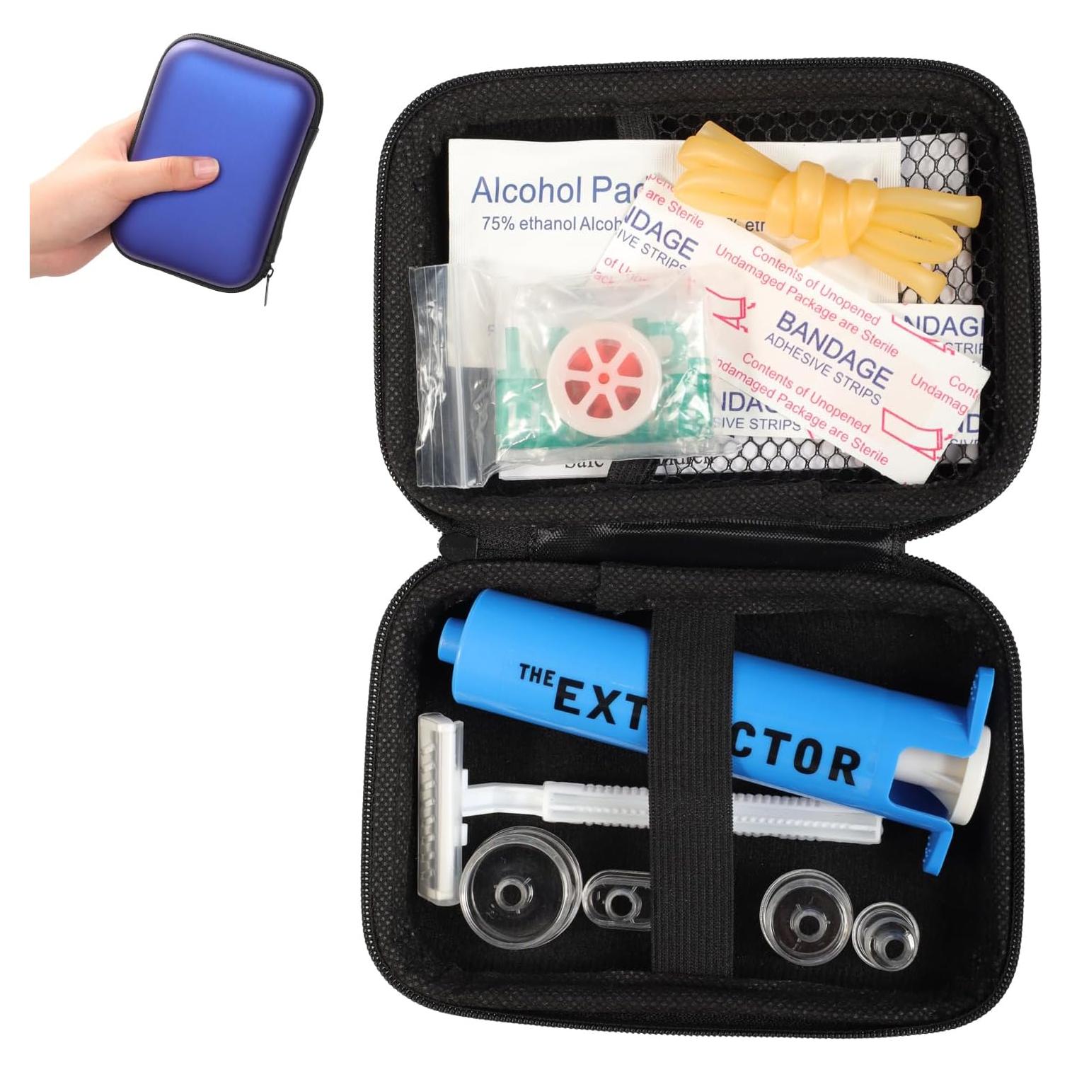 Kit de Emergencia para Picaduras Gvhntk - Extractor de Veneno