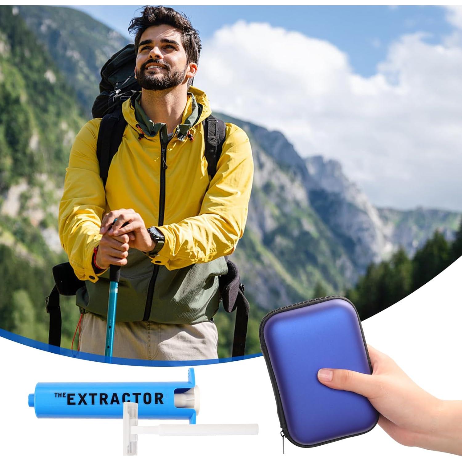 Kit de Emergencia para Picaduras Gvhntk - Extractor de Veneno