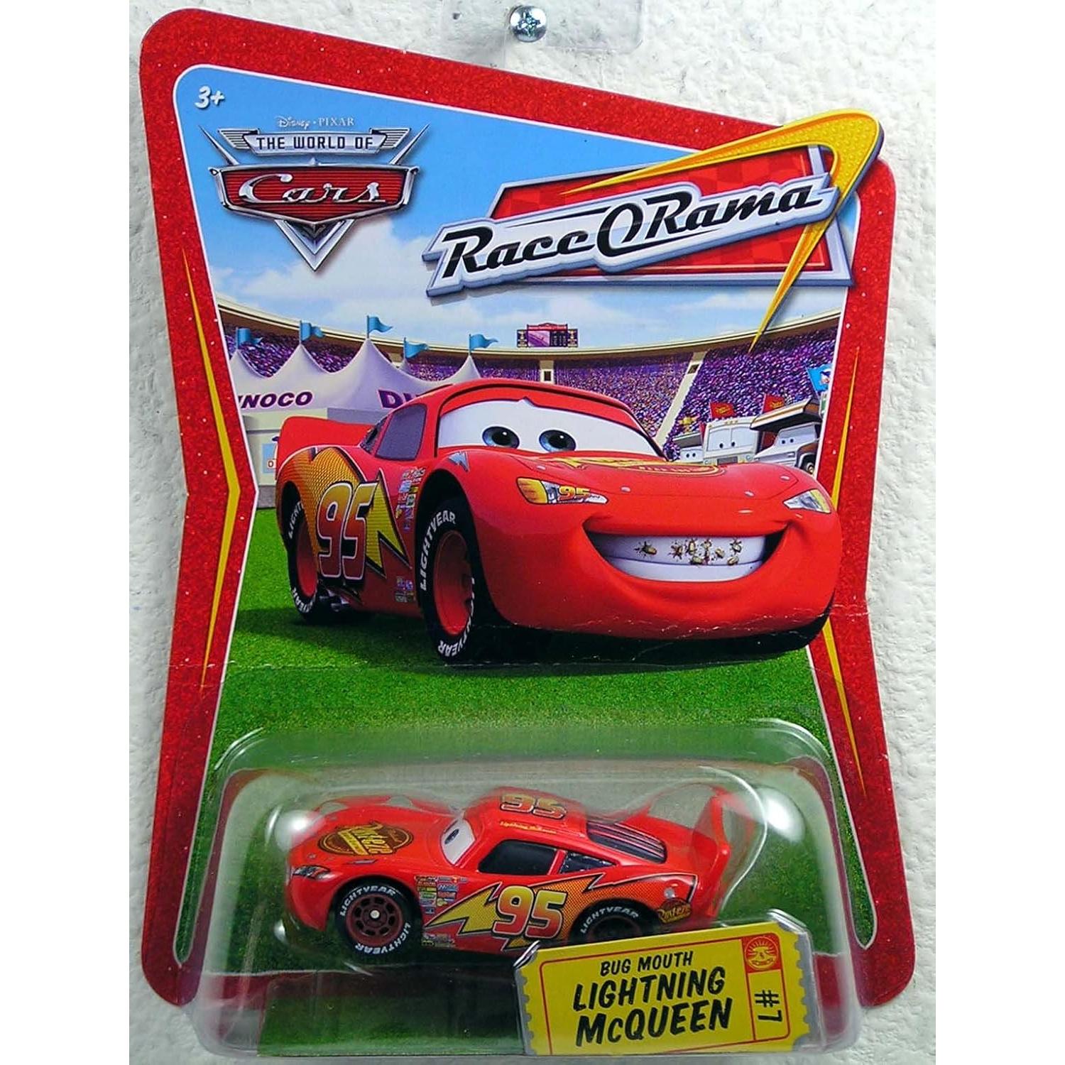 Vehículo de Acción Pixar Cars McQueen 1:55 Mattel