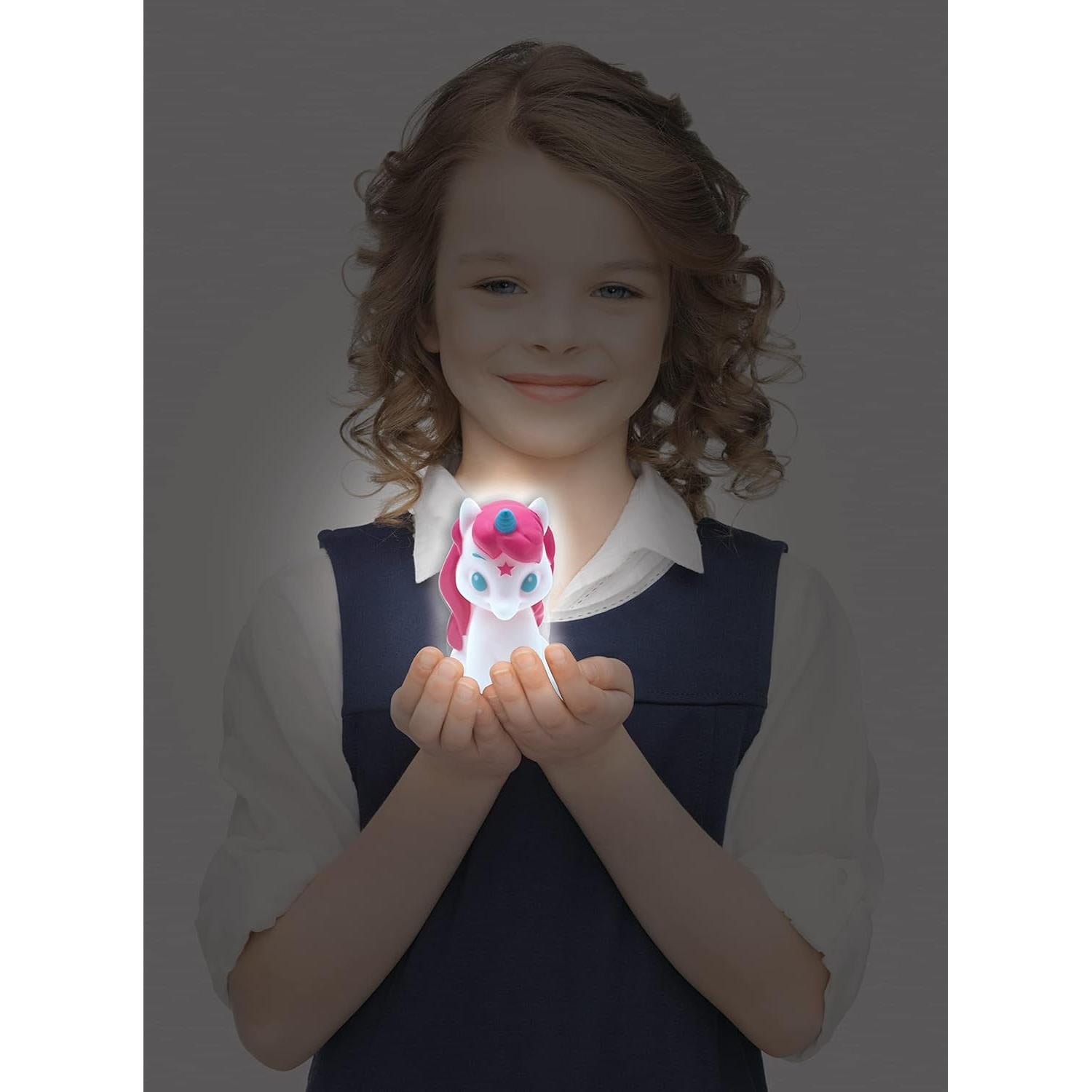 Luz Nocturna LED Unicornio Lexibook - Cambio de Color, 13 cm