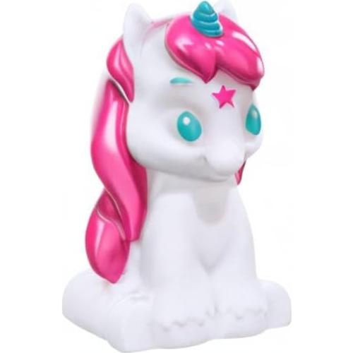 Luz Nocturna LED Unicornio Lexibook - Cambio de Color, 13 cm