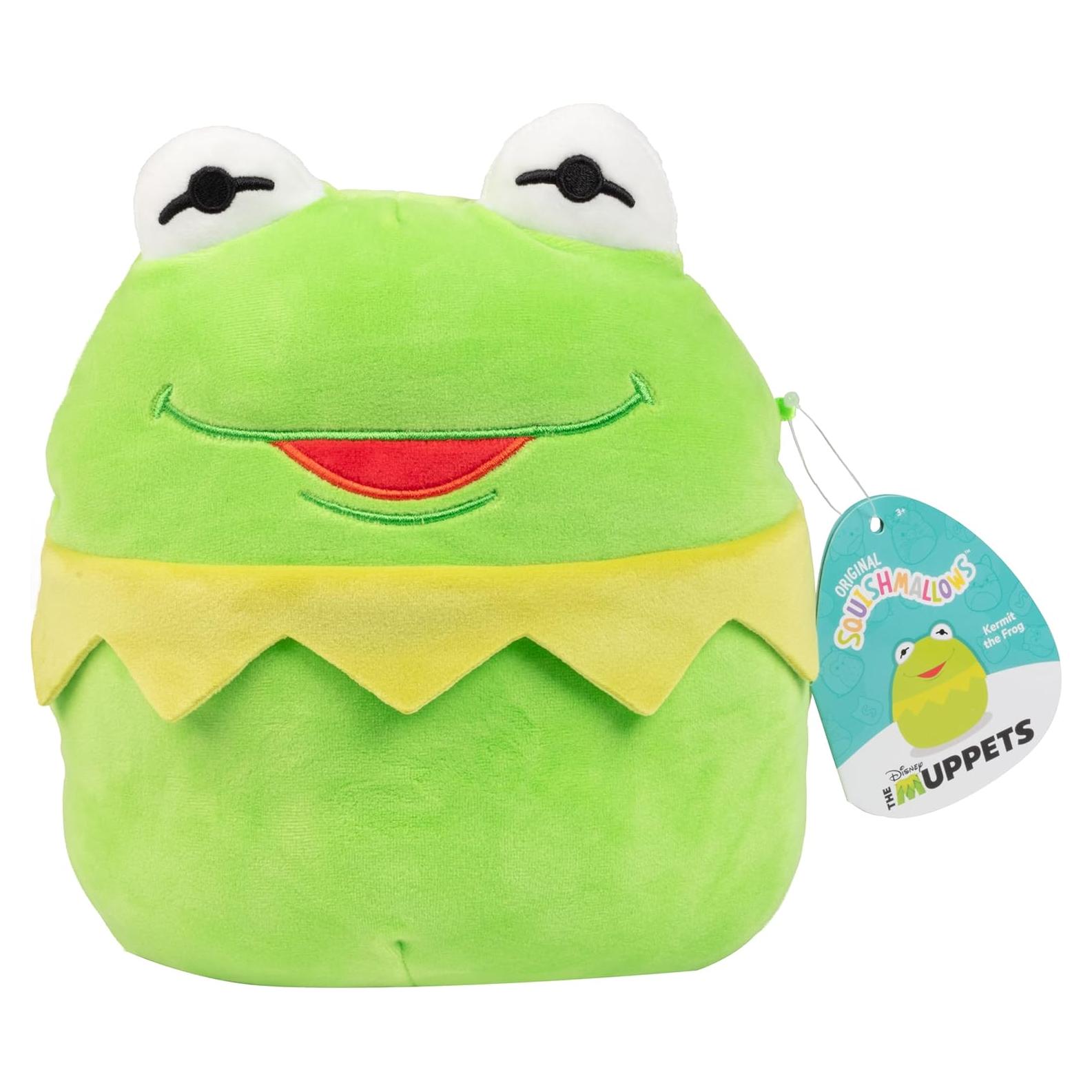 Squishmallows Kermit La Rana 20 cm - Peluche Suave Oficial