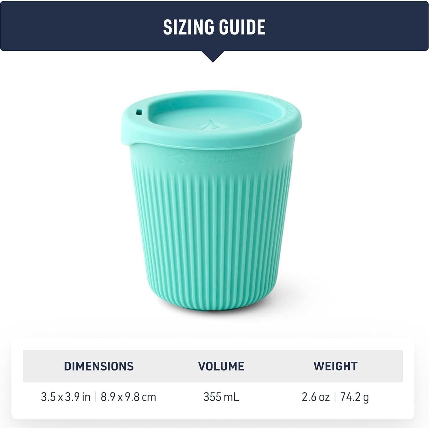 Taza de Campamento Sea to Summit Passage 355ml Azul Marino