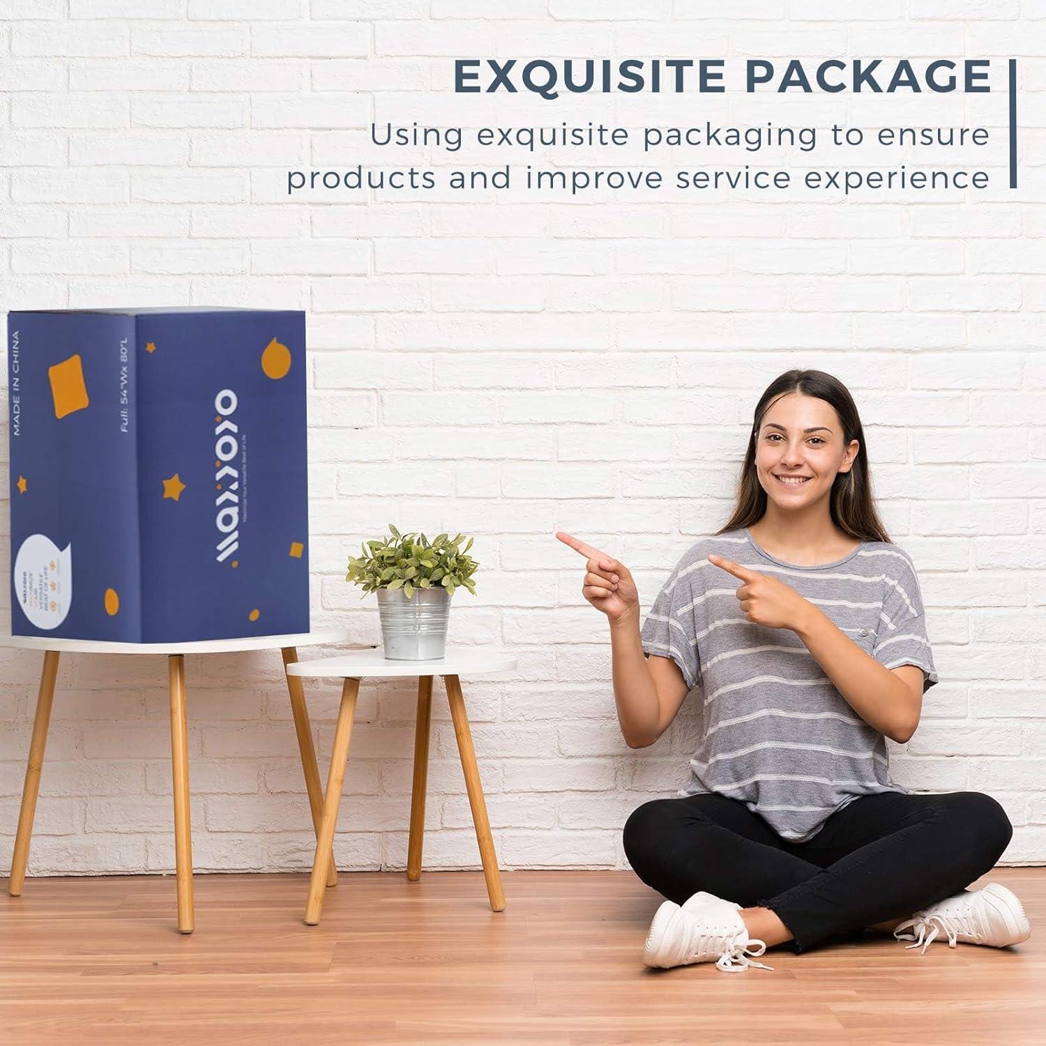 Colchón Futón MAXYOYO Queen Bohemio Floral 15.24 cm