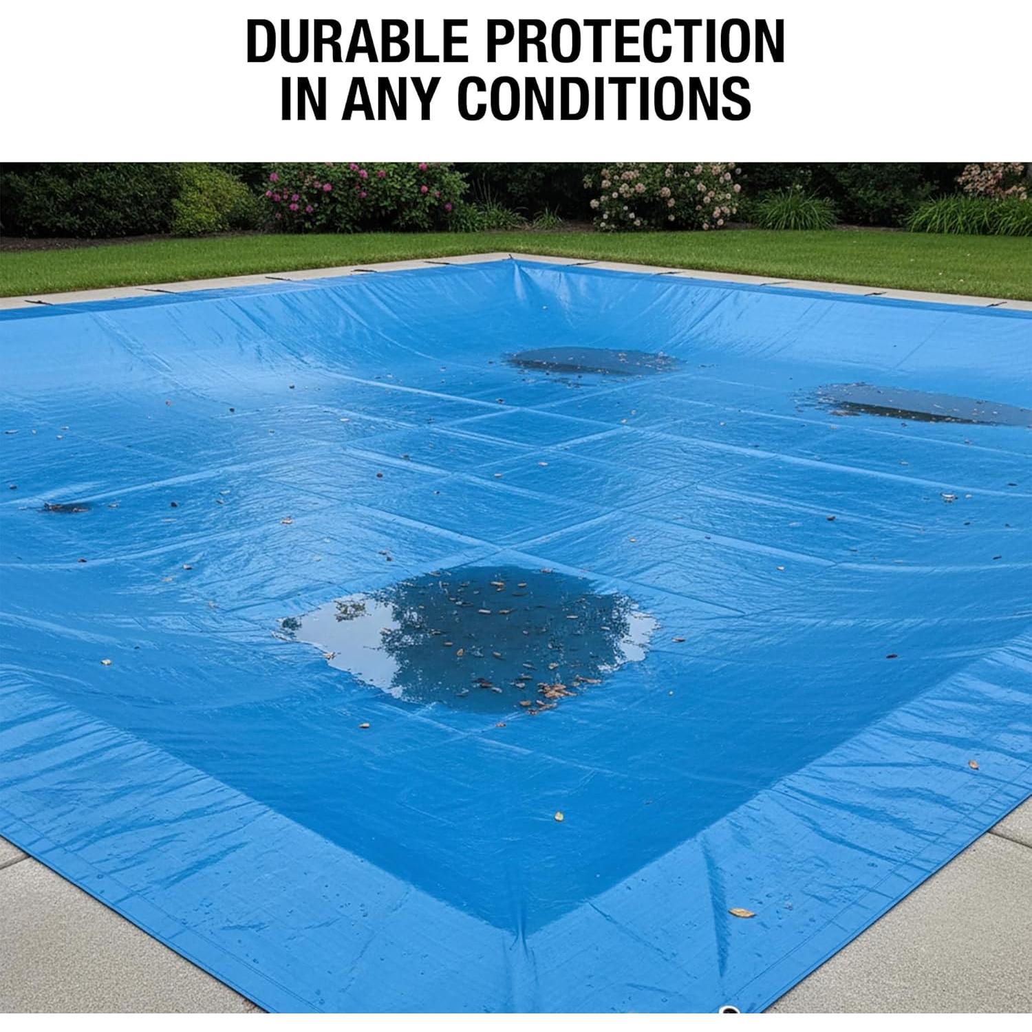 Lona Impermeable Dry Gear 9x12 Azul 5 MIL Multiusos