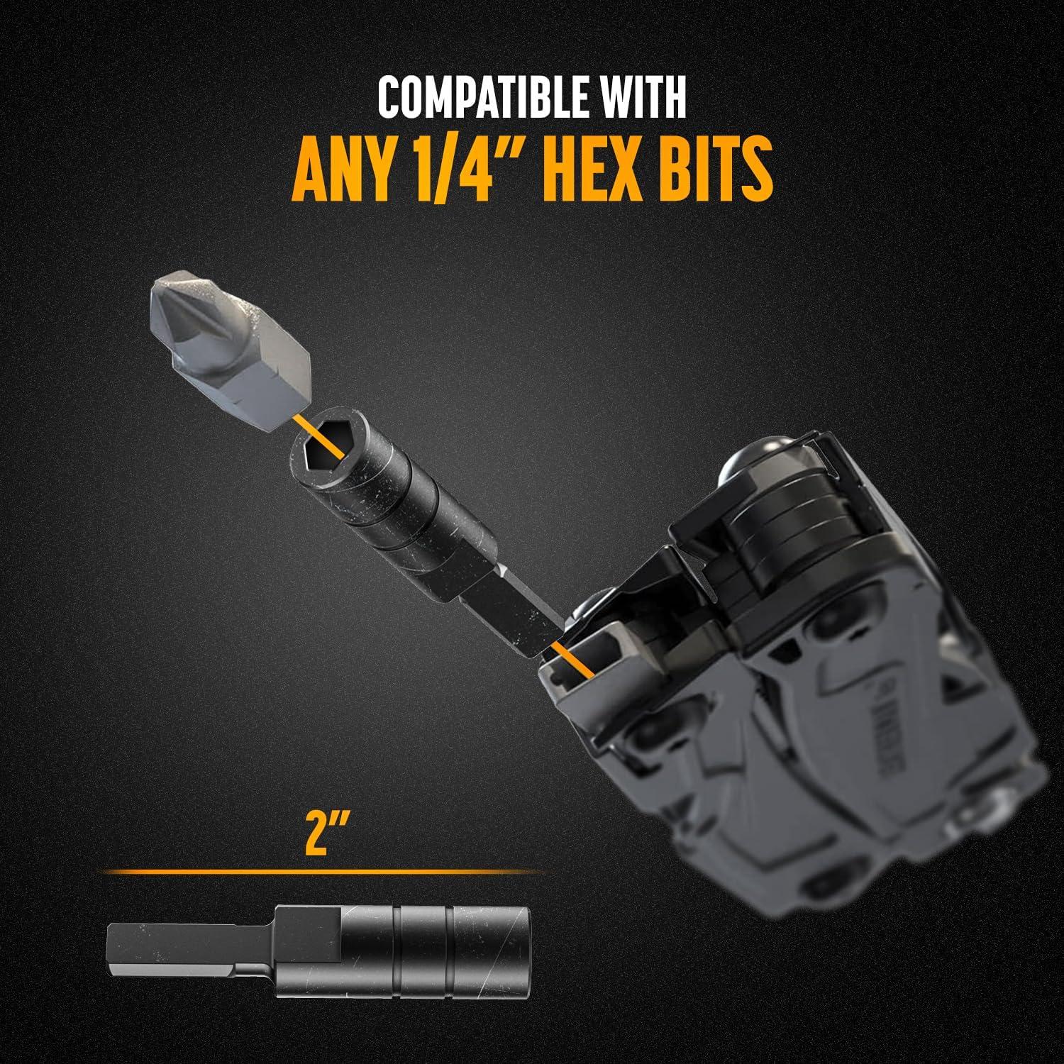 Extensor y Adaptador de Bits Galvanox para Leatherman - Negro