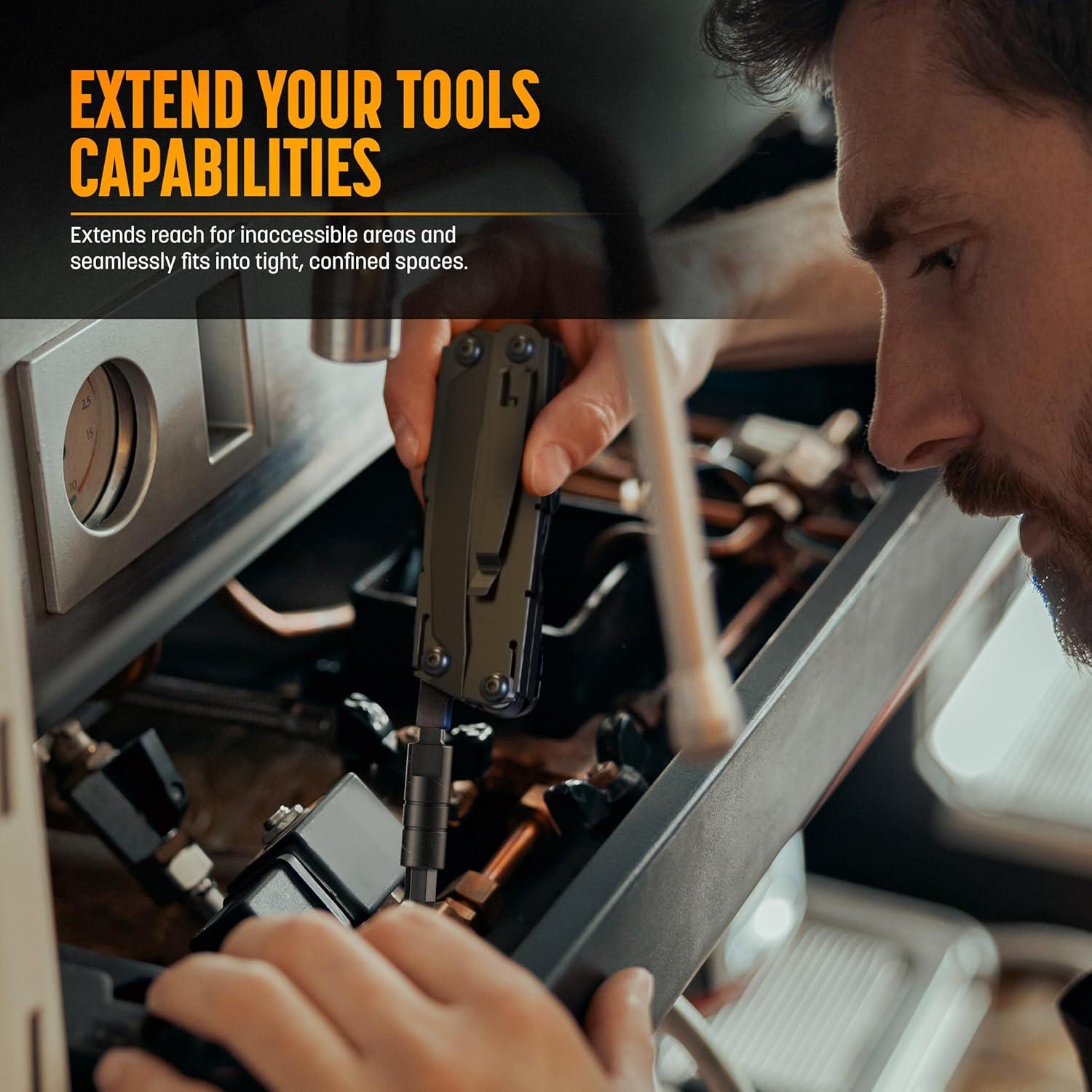 Extensor y Adaptador de Bits Galvanox para Leatherman - Negro