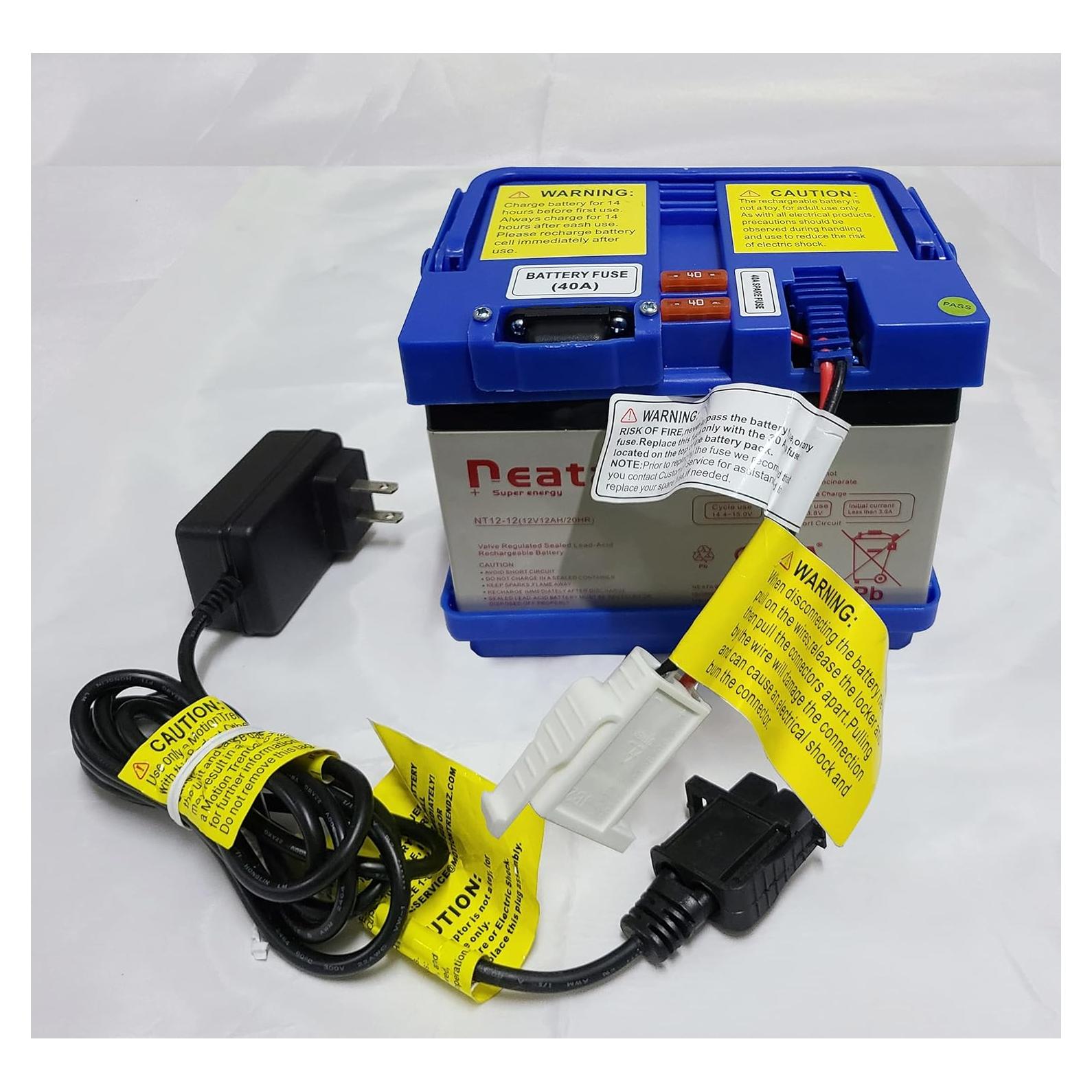 Cargador 12V JUNGSON para Vehículos de Acción Disney y Hello Kitty