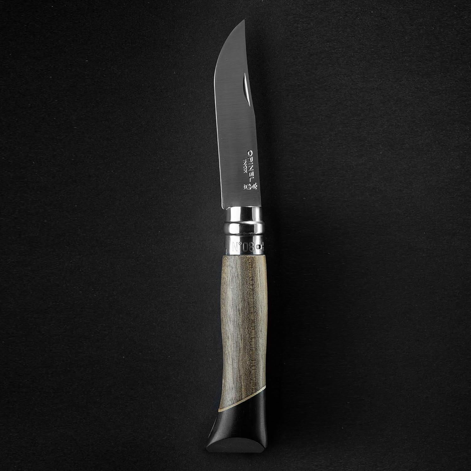 Cuchillo Plegable Opinel Serie Taller No8 - Acero Inoxidable
