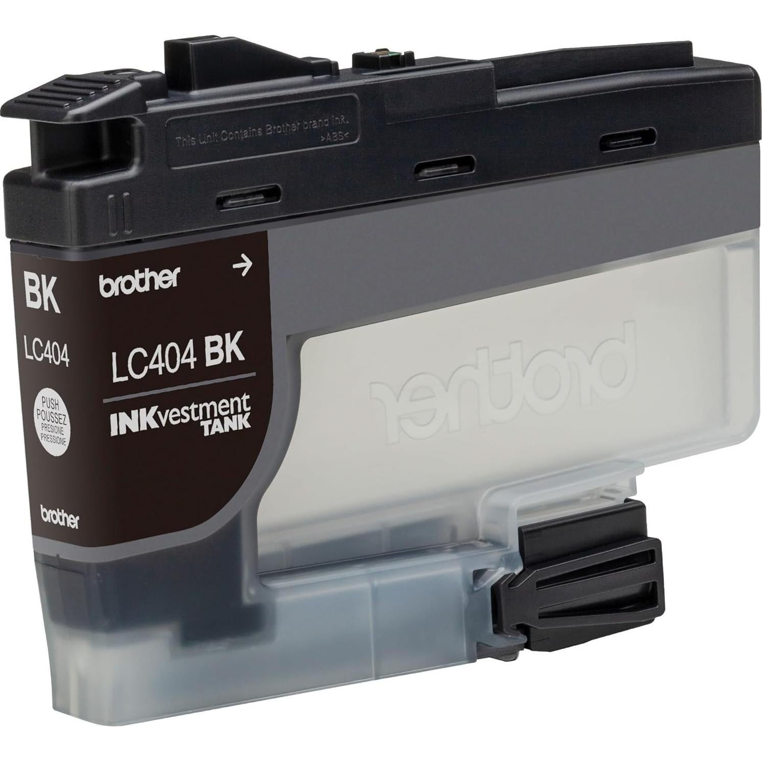 Cartucho de Tinta Brother LC404BK Negro INKvestment Tank 750 Páginas