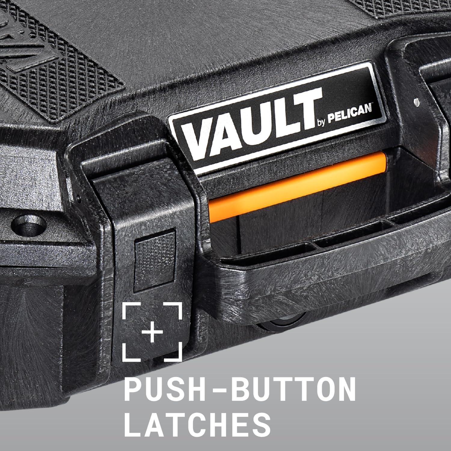 Estuche Duro Pelican Vault V100 para Cámara y Equipo