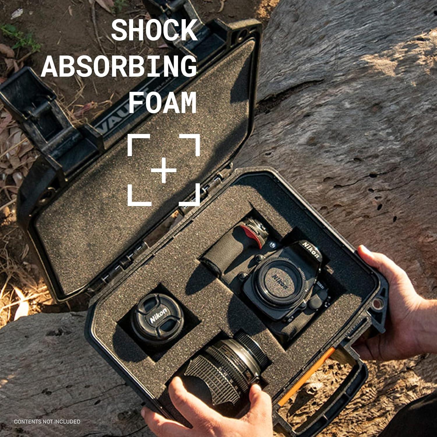 Estuche Duro Pelican Vault V100 para Cámara y Equipo