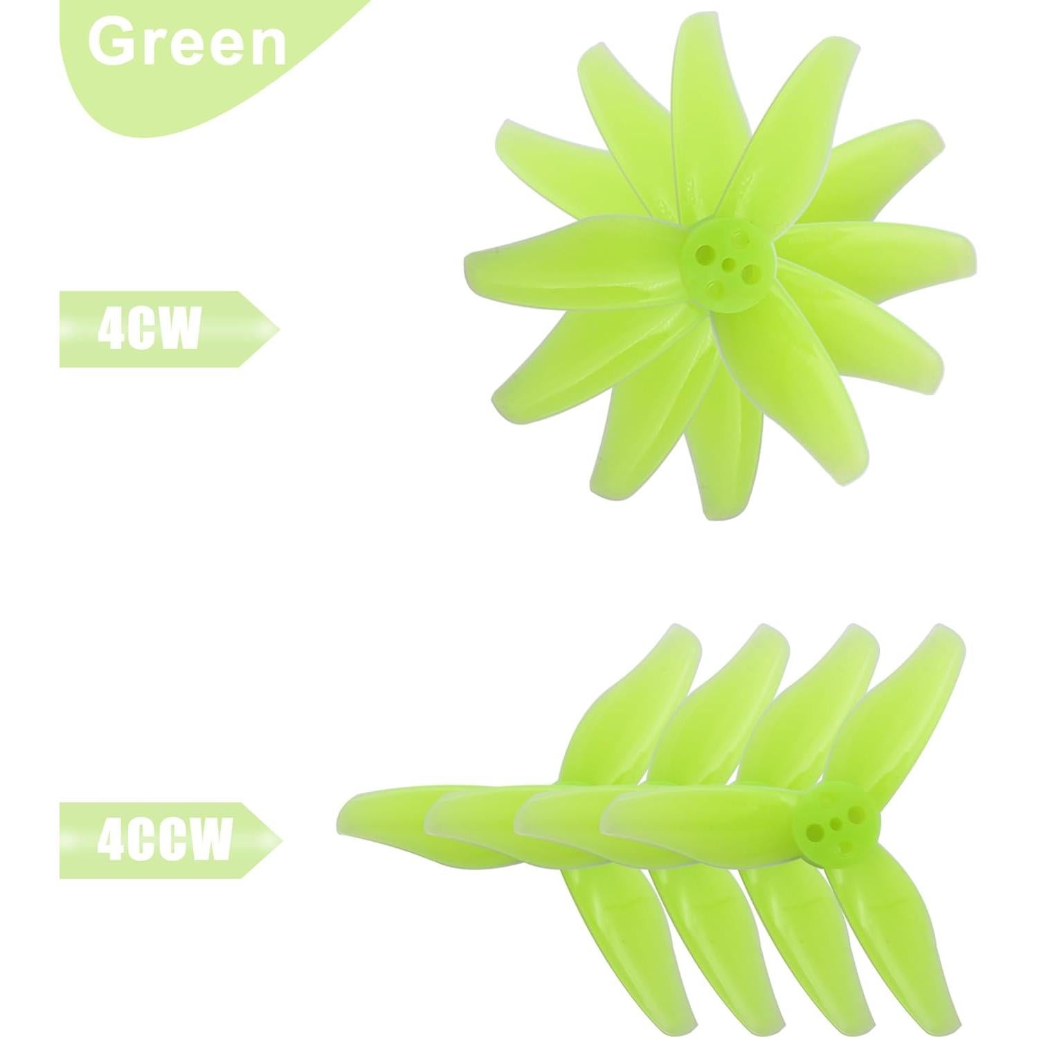 Hélices Gemfan 2023 de 2 Pulgadas para Drones RC FPV 16 Pcs