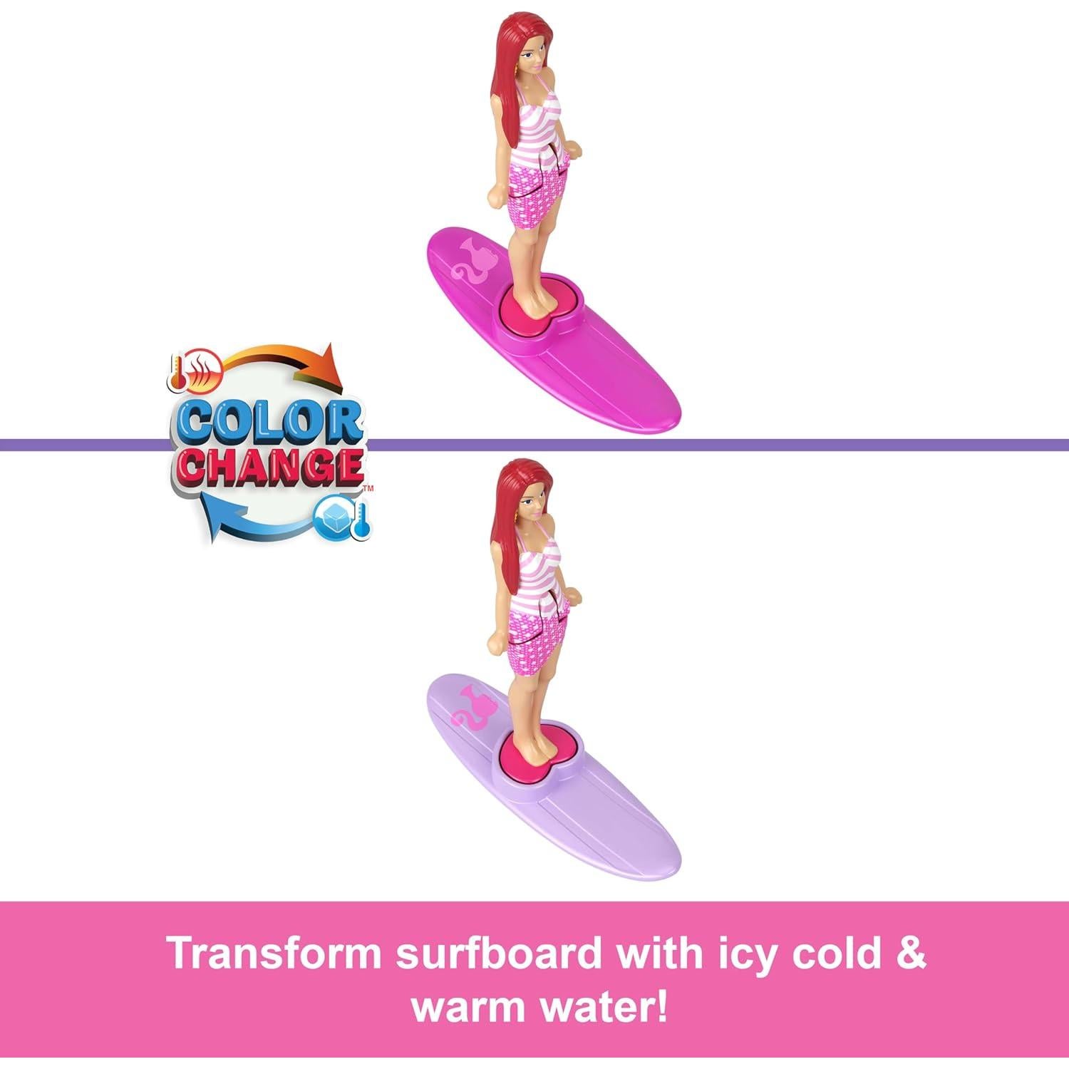 Conjunto Mini Muñeca BarbieLand y Convertible Playa 3,81 cm