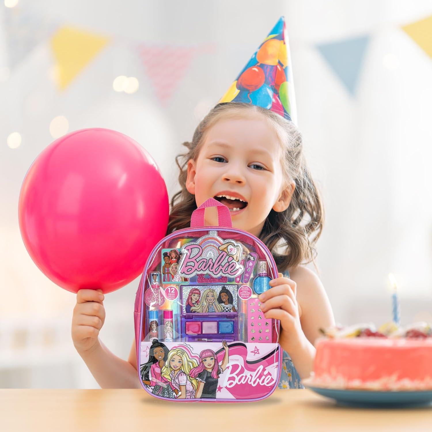 Conjunto de Maquillaje Infantil Barbie con Mochila - Townley Girl