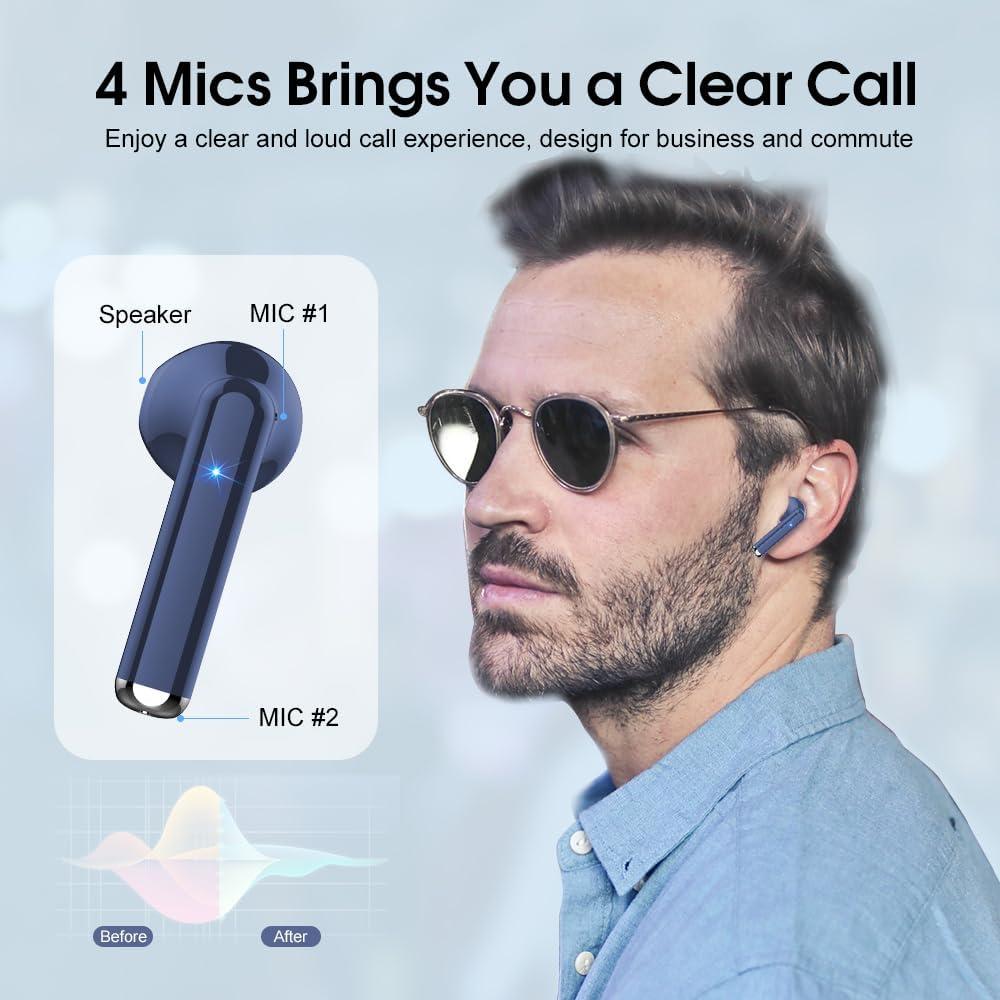 Auriculares Inalámbricos OYIB MD058A Bluetooth 5.3 25h Estéreo