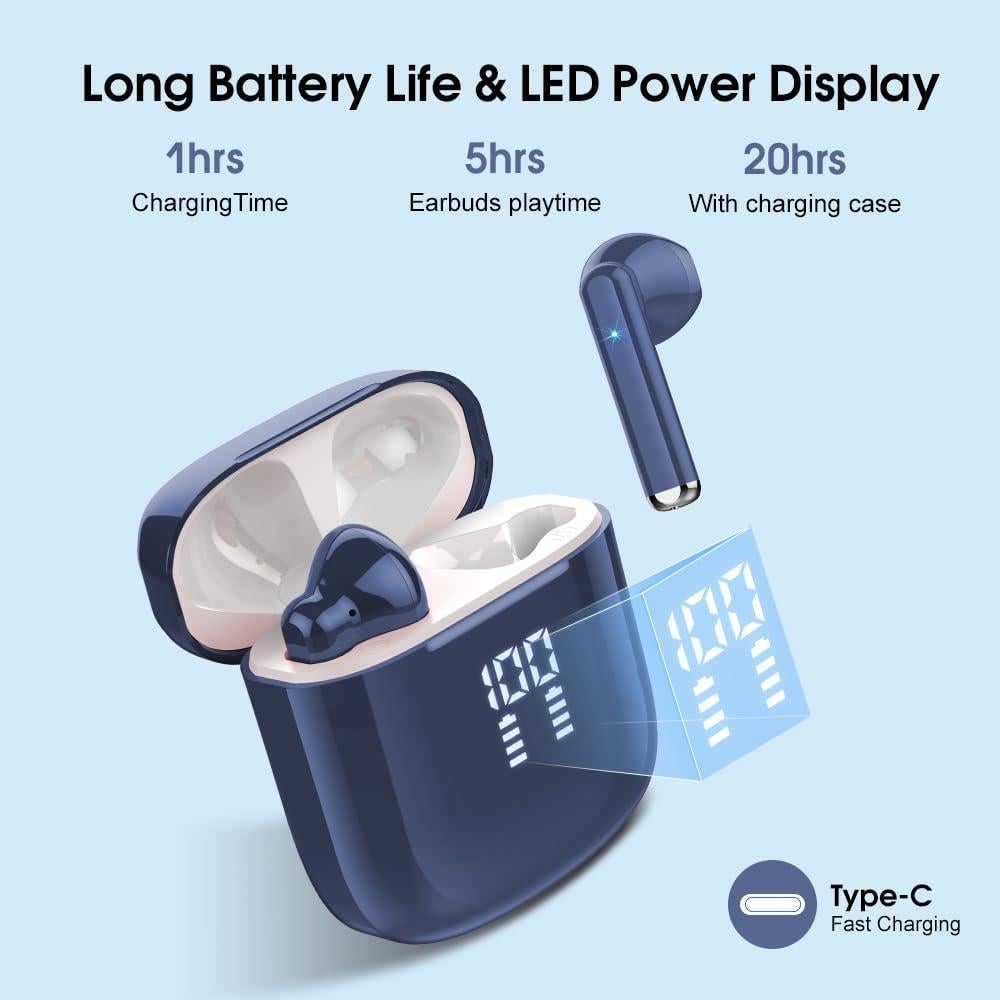 Auriculares Inalámbricos OYIB MD058A Bluetooth 5.3 25h Estéreo