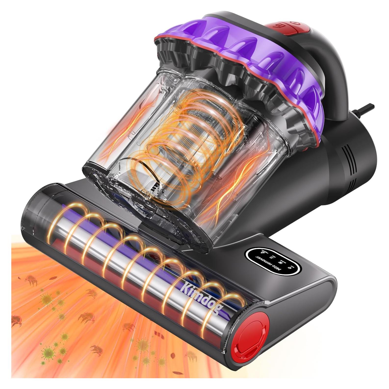 Limpiador de colchones Kimdog CY3009 con luz UV y filtro HEPA