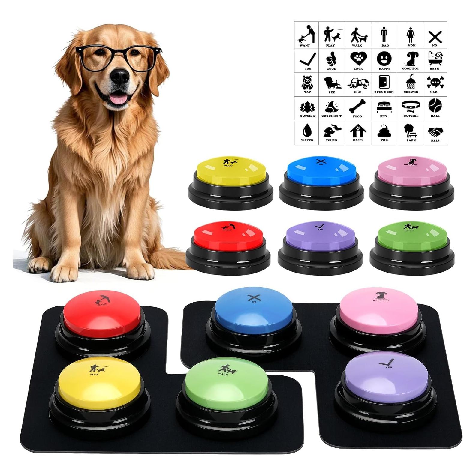Set de 6 Botones de Comunicación para Perros ESYELEC