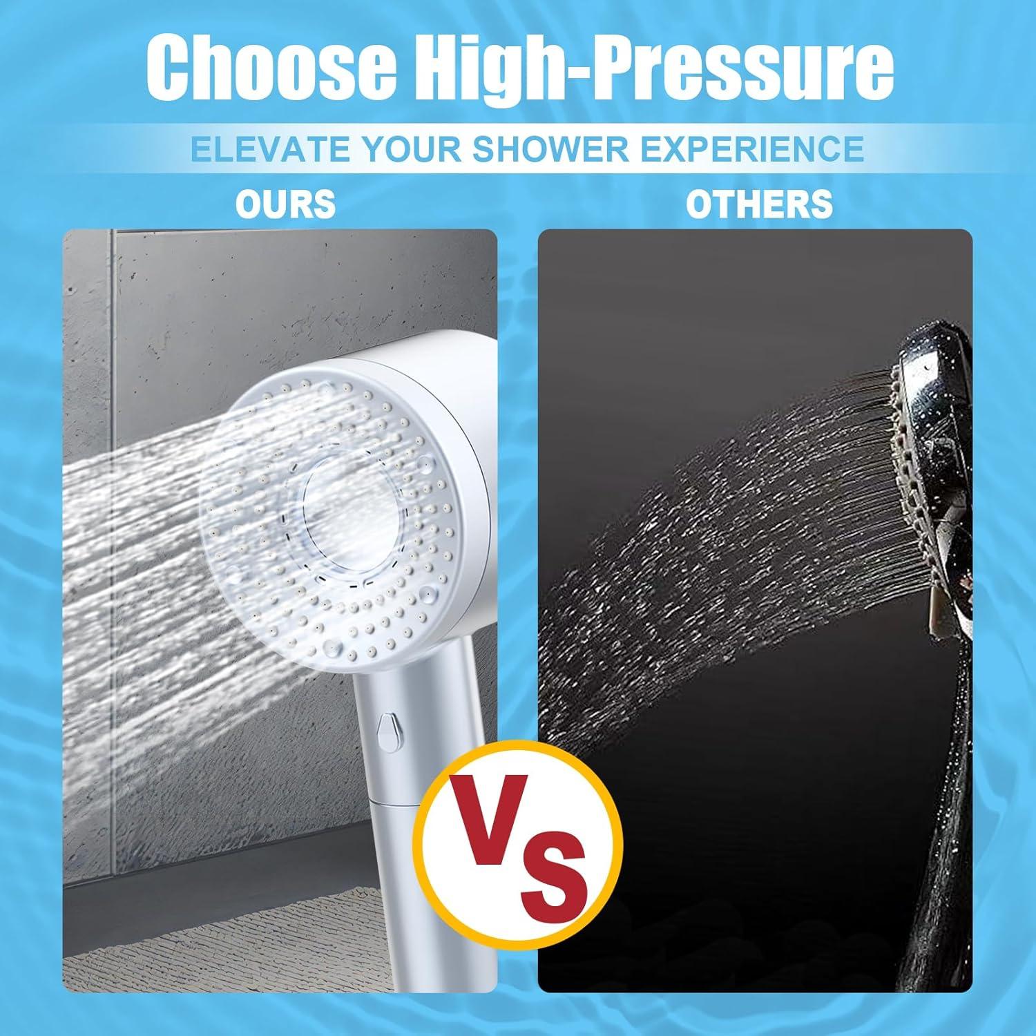 Cabezal de Ducha Filtrado YOUMEIYUAN Alta Presión 5 Modos