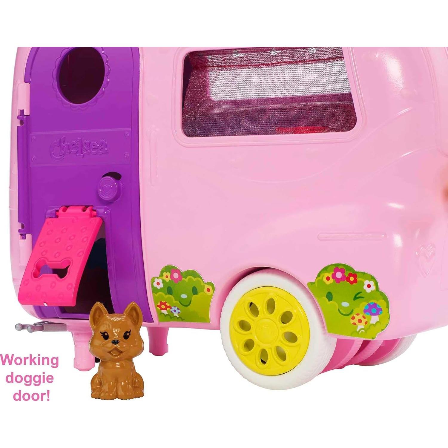 Barbie Club Chelsea Coche y Camper Set de Juego