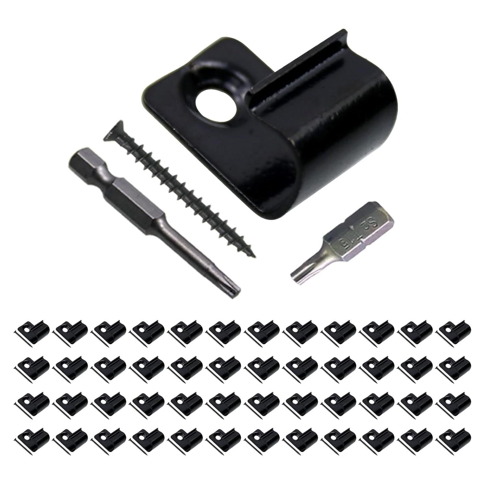 Clips de Inicio Universales CNQLIS - Acero Inoxidable 48 Pcs