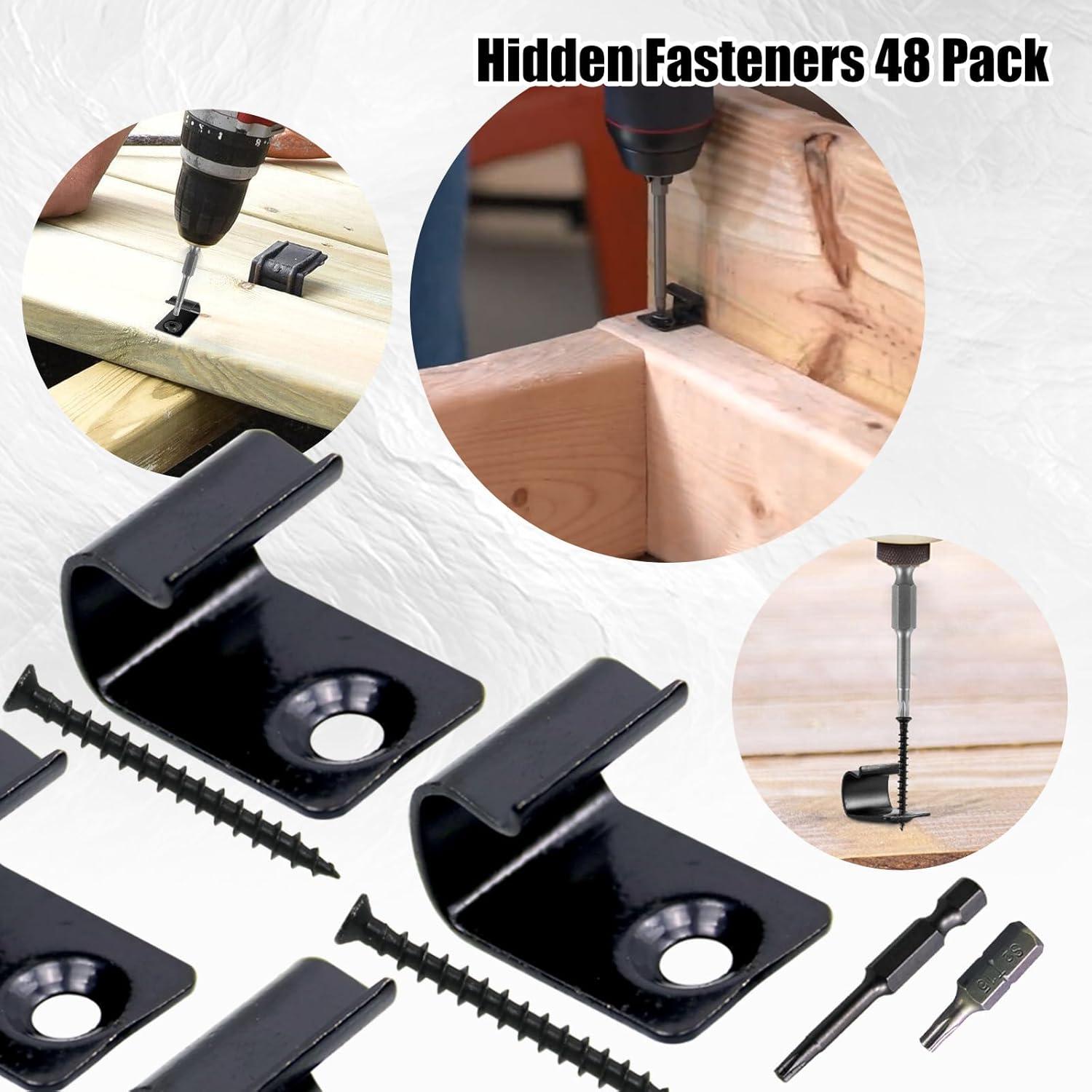 Clips de Inicio Universales CNQLIS - Acero Inoxidable 48 Pcs