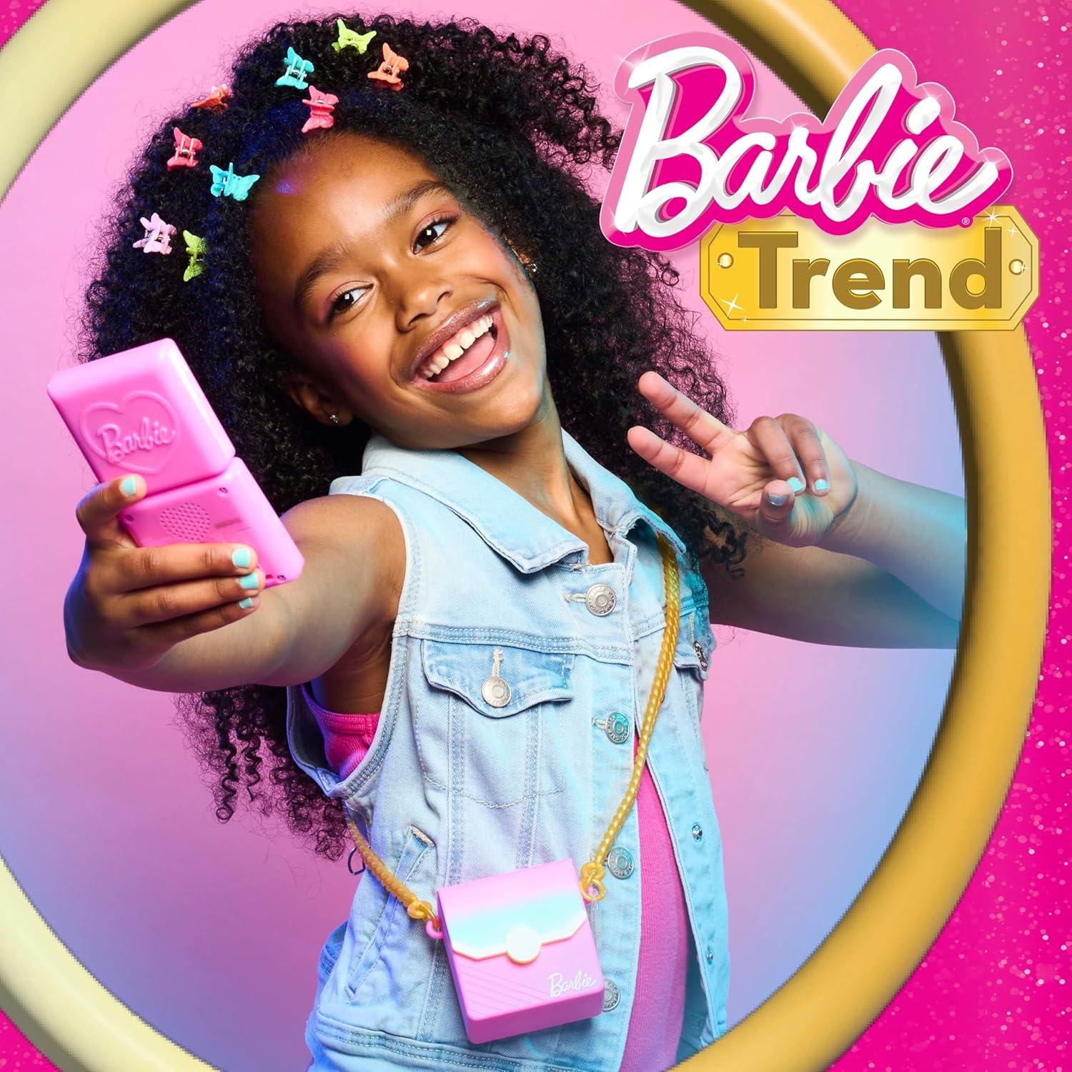 Conjunto Teléfono Interactivo Barbie Trend 4 Piezas