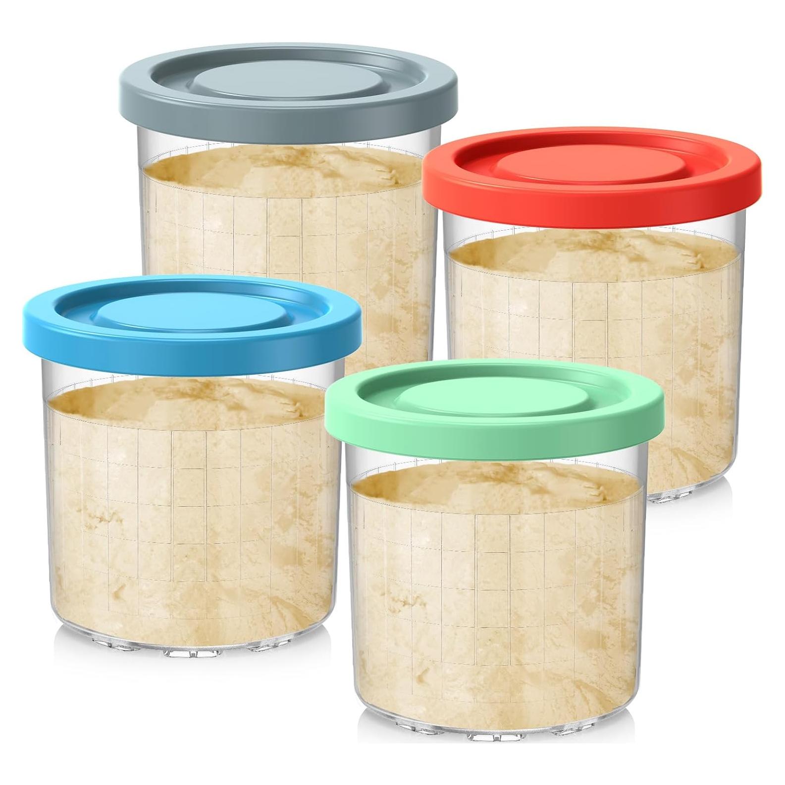 Contenedores de 473 ml Omnikit para Ninja Creami - Paquete de 4