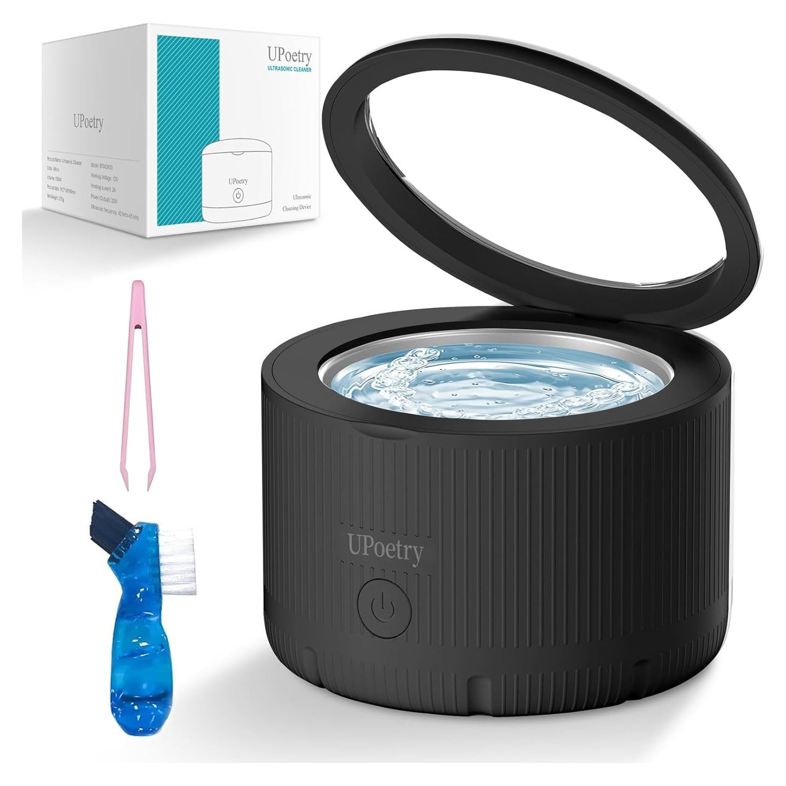 Limpiador Ultrasónico UPoetry 150ml para Retenedores y Dentaduras