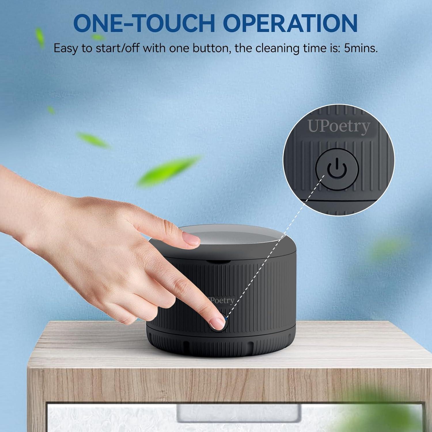 Limpiador Ultrasónico UPoetry 150ml para Retenedores y Dentaduras