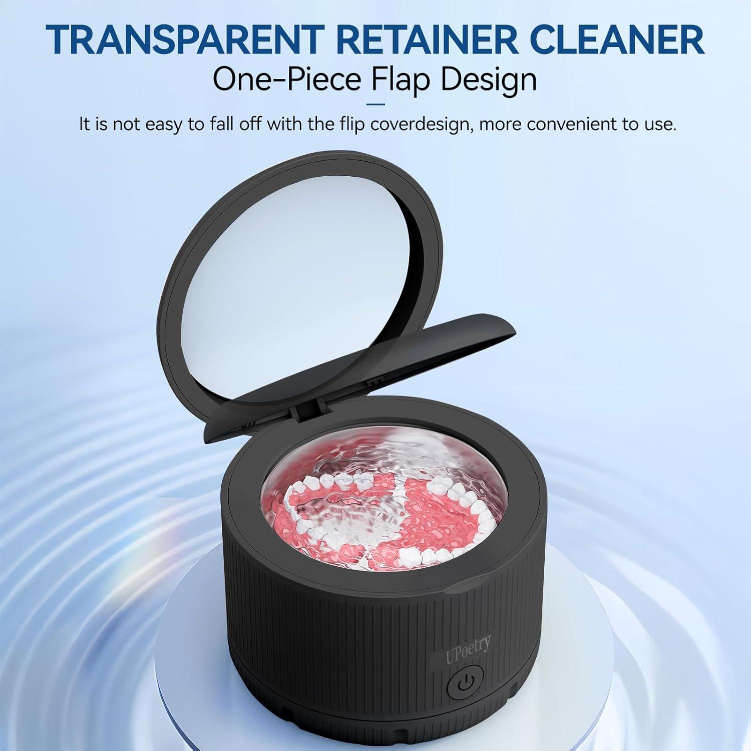 Limpiador Ultrasónico UPoetry 150ml para Retenedores y Dentaduras