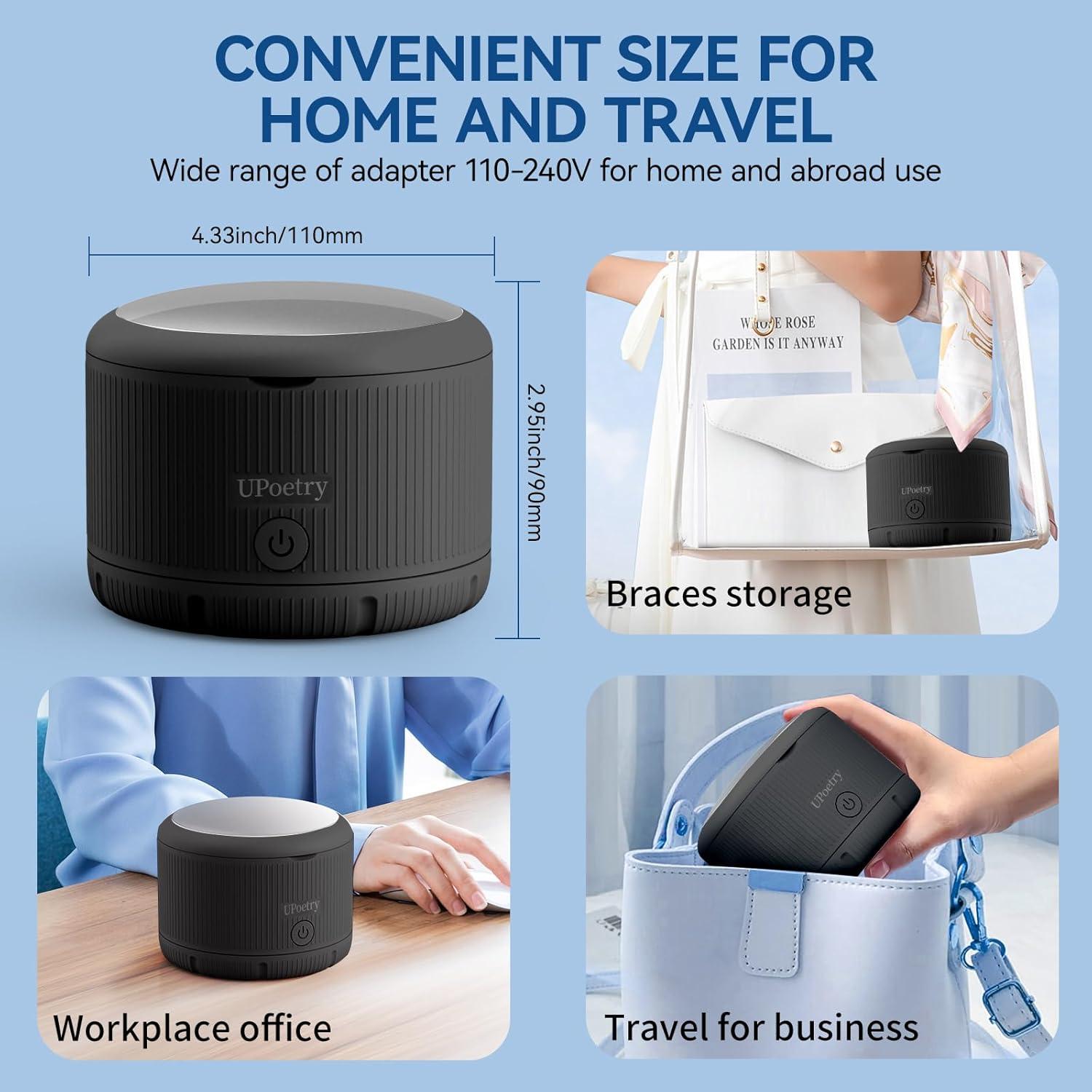 Limpiador Ultrasónico UPoetry 150ml para Retenedores y Dentaduras