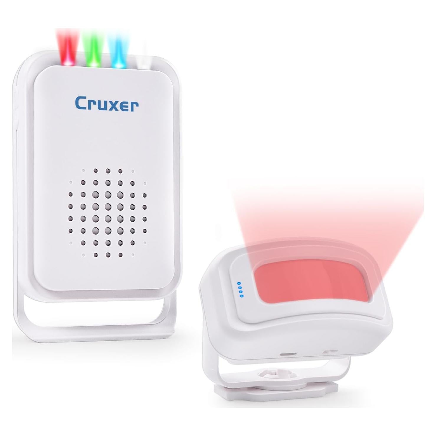 Alarma de Sensor de Movimiento Cruxer, Timbre Inalámbrico 1 Sensor