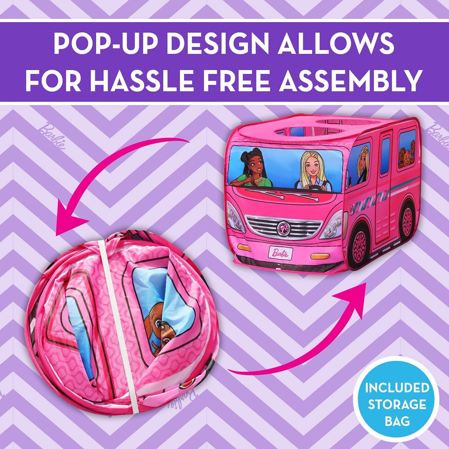 Carpa de Juego Pop Up Barbie Camper 109x69cm - Sunny Days