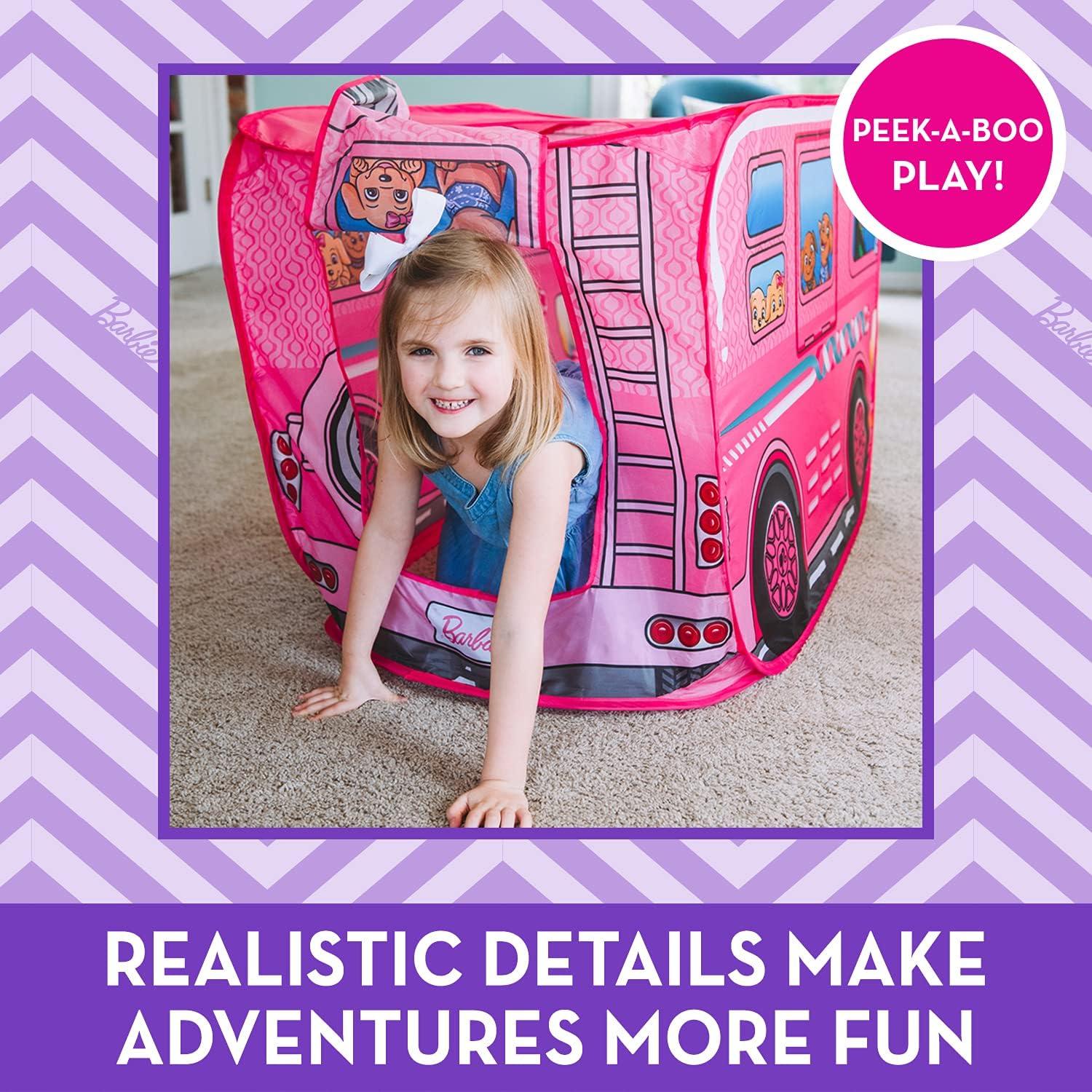 Carpa de Juego Pop Up Barbie Camper 109x69cm - Sunny Days