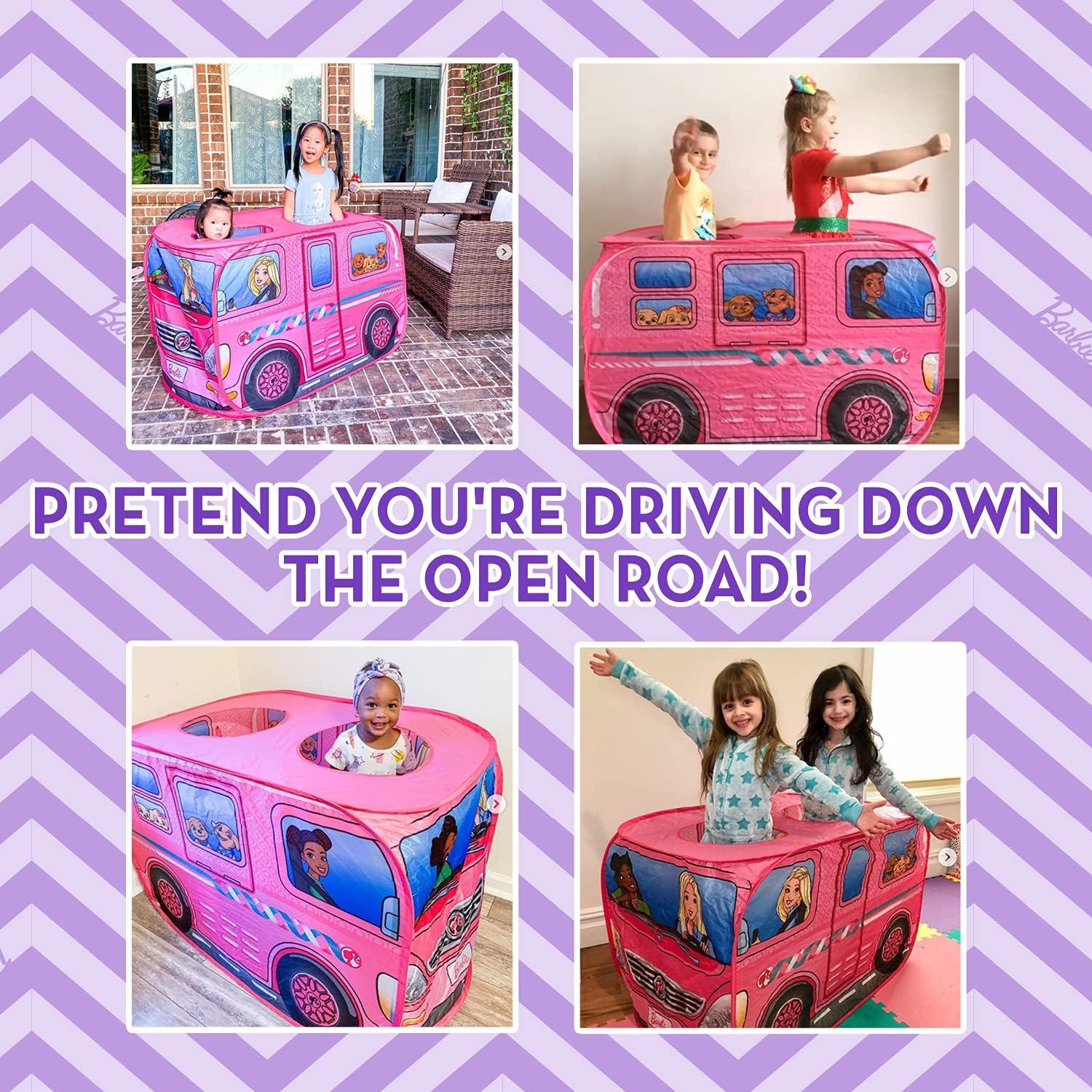 Carpa de Juego Pop Up Barbie Camper 109x69cm - Sunny Days