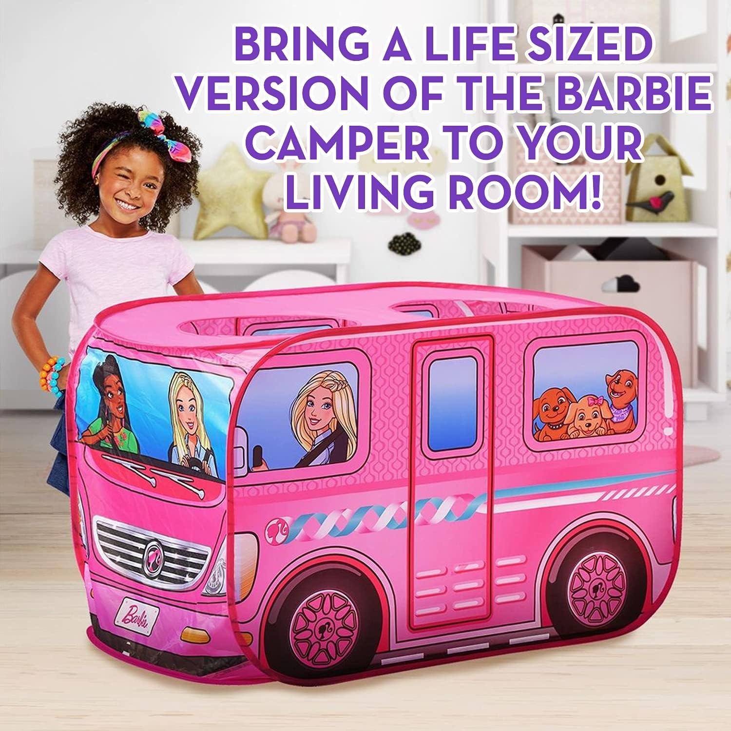 Carpa de Juego Pop Up Barbie Camper 109x69cm - Sunny Days