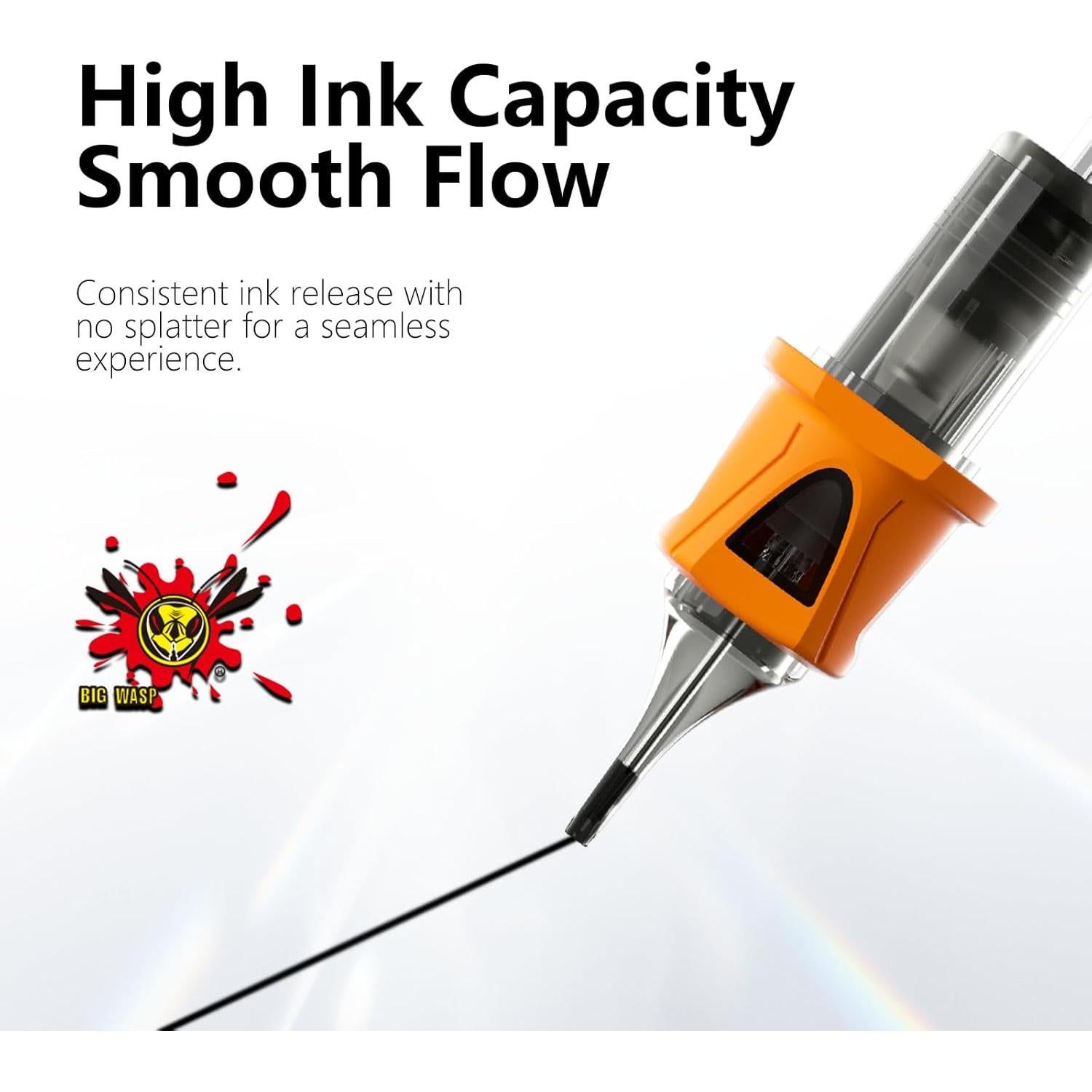 Agujas de Tatuaje BIGWASP Energy 50pcs Mezcla Liner 0.30mm