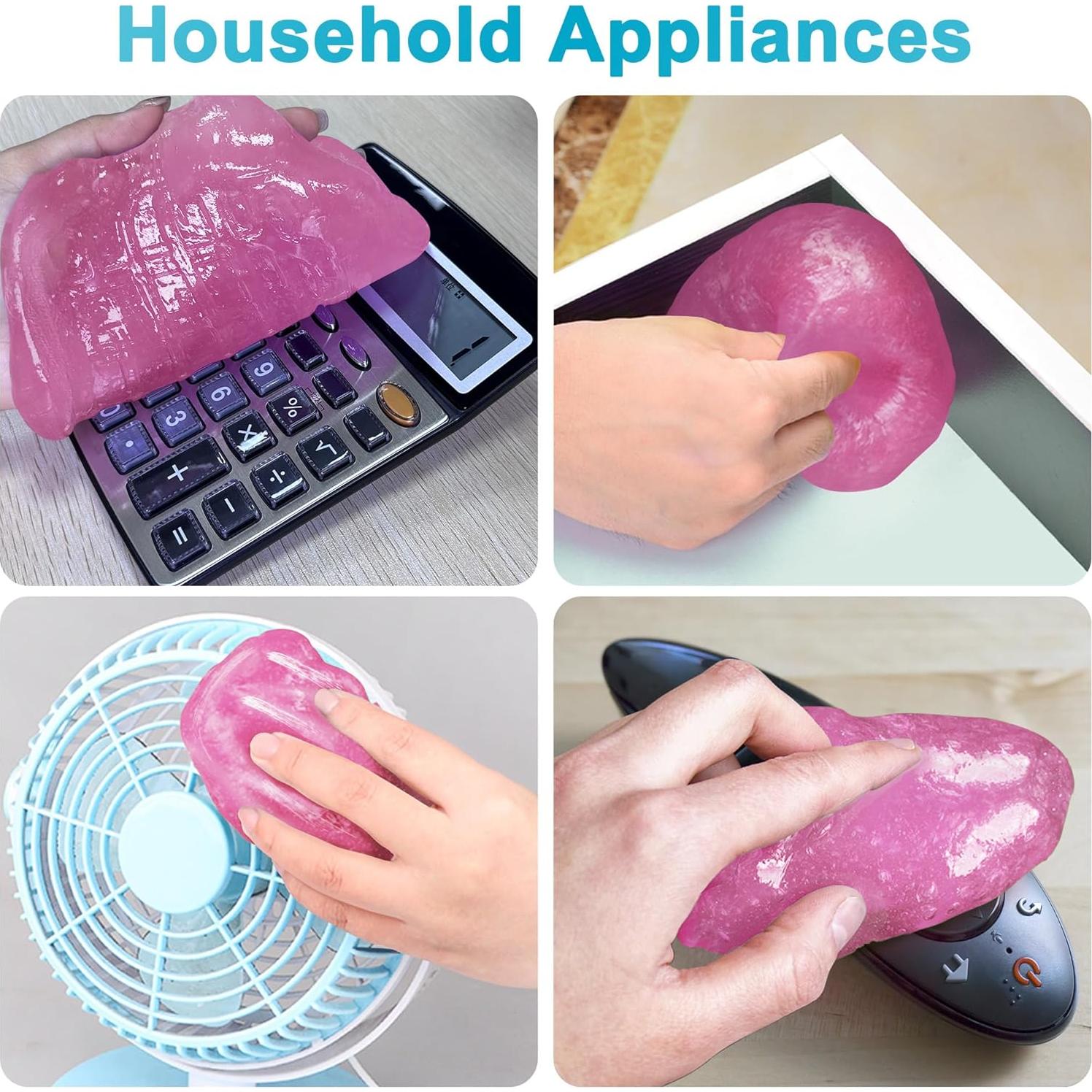 Gel de Limpieza para Autos FiveJoy KC-15P Rosa 181g