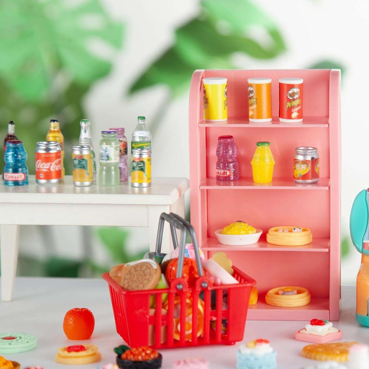 164 Piezas Mini Carrito de Compras Juguete WEHOO Metal