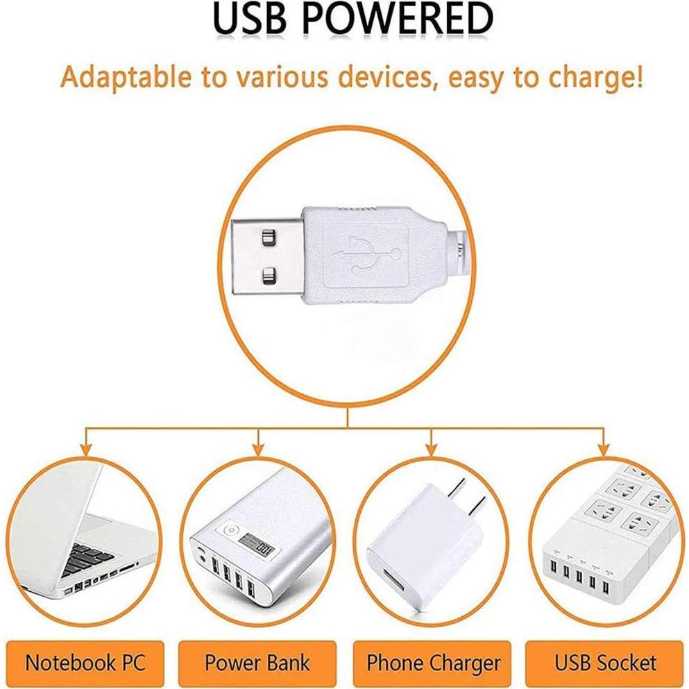 Letrero de Luz de Neón Arcoíris ENUOLI LED USB/Batería