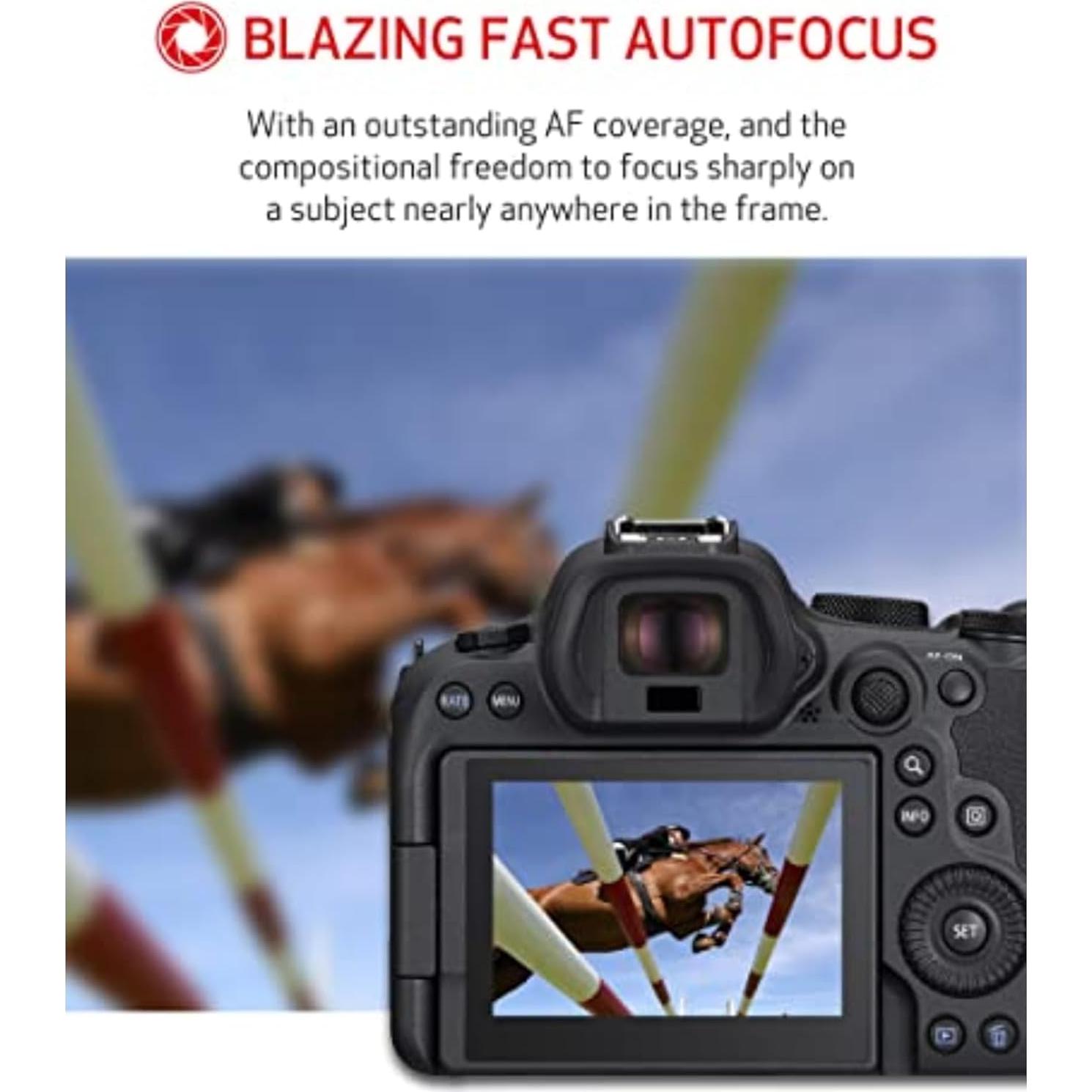 Cámara sin Espejo Canon EOS R6 Mark II con Lente RF24-105mm