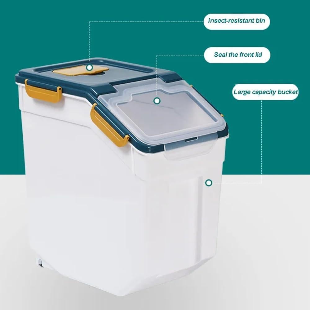 Contenedor de Almacenamiento Hermético Begino 25L 2Pack Azul